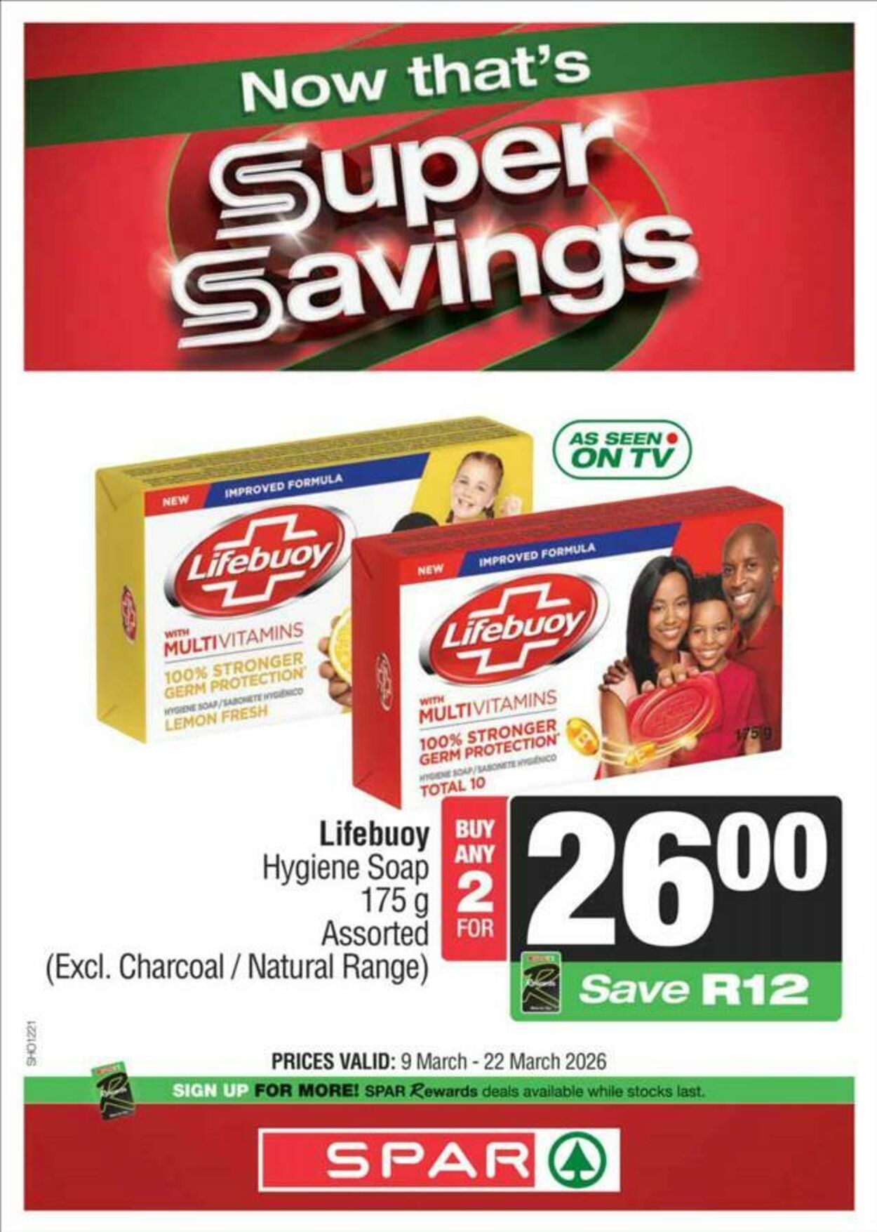 Special Spar 09.03.2026 - 22.03.2026