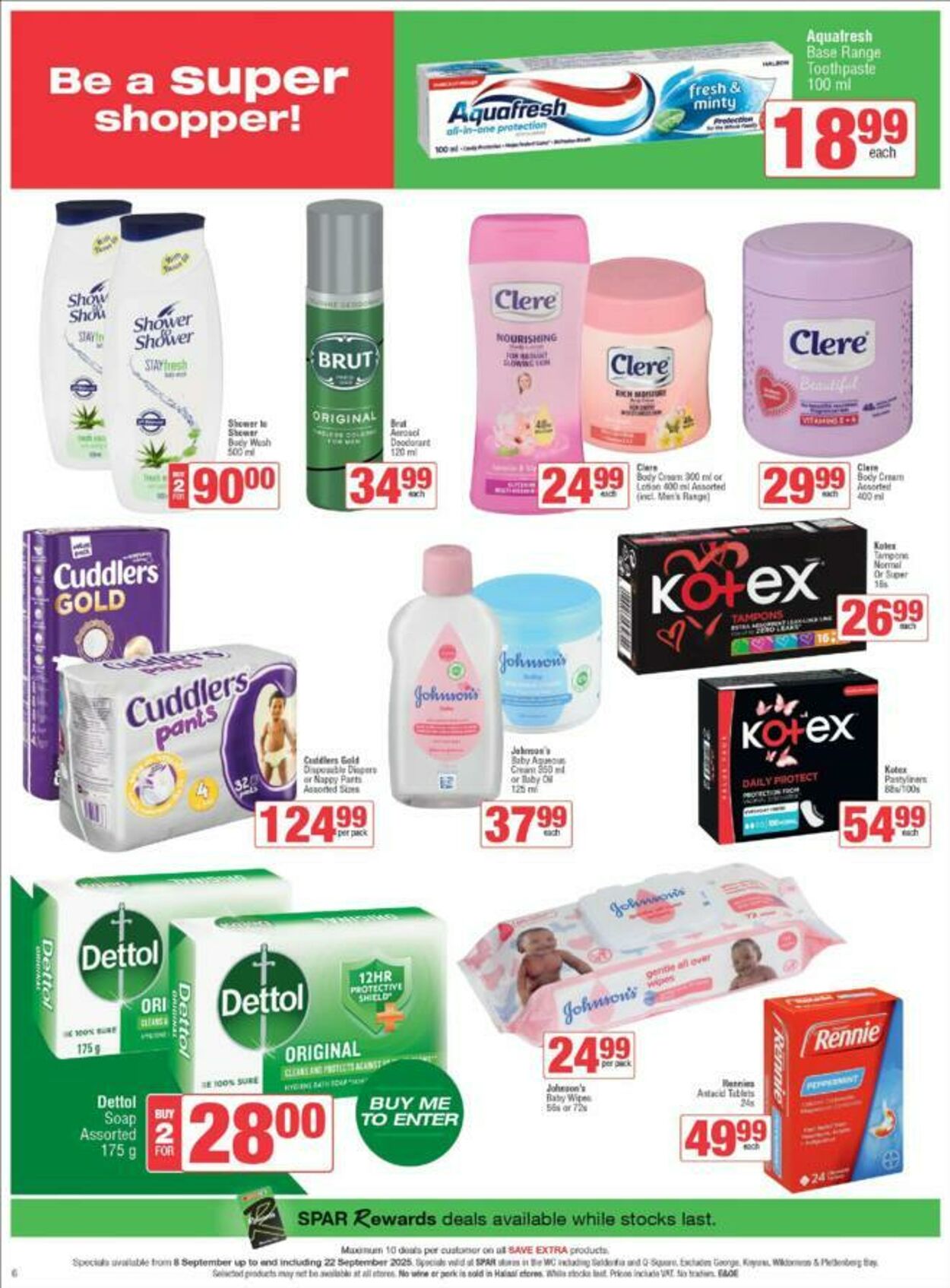 Special Spar 12.09.2025 - 22.09.2025