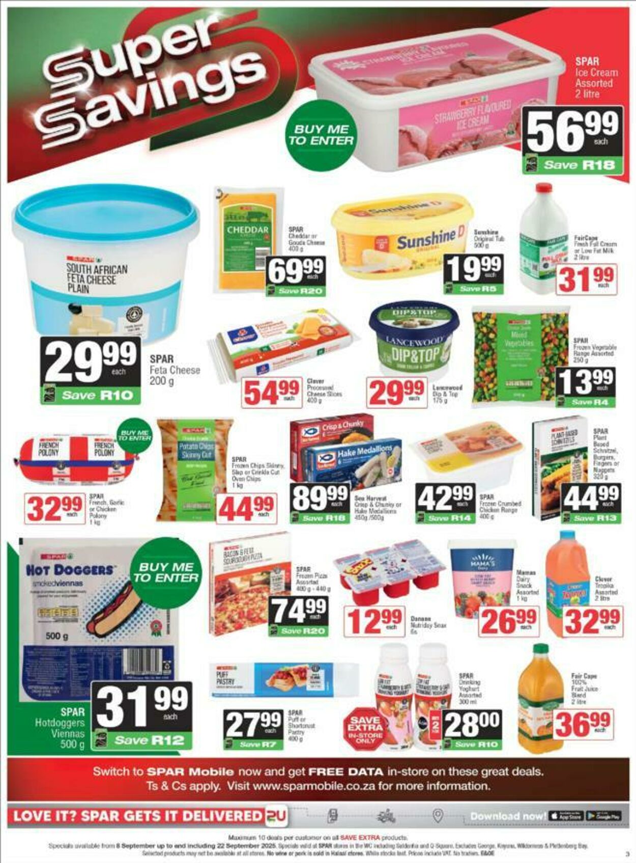 Special Spar 12.09.2025 - 22.09.2025