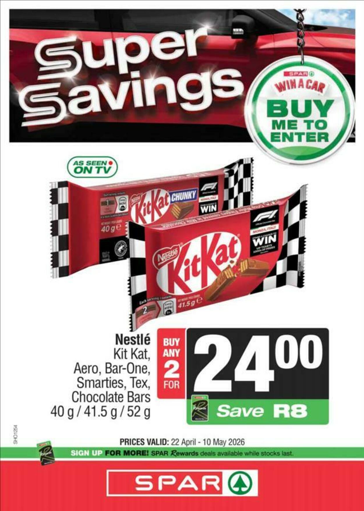 Special Spar 11.05.2026 - 24.05.2026