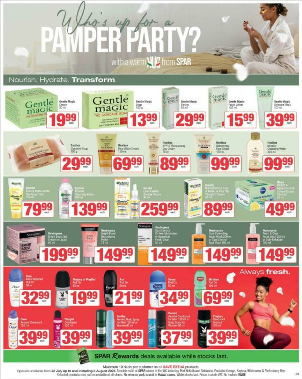 Special Spar 25.07.2025 - 27.07.2025