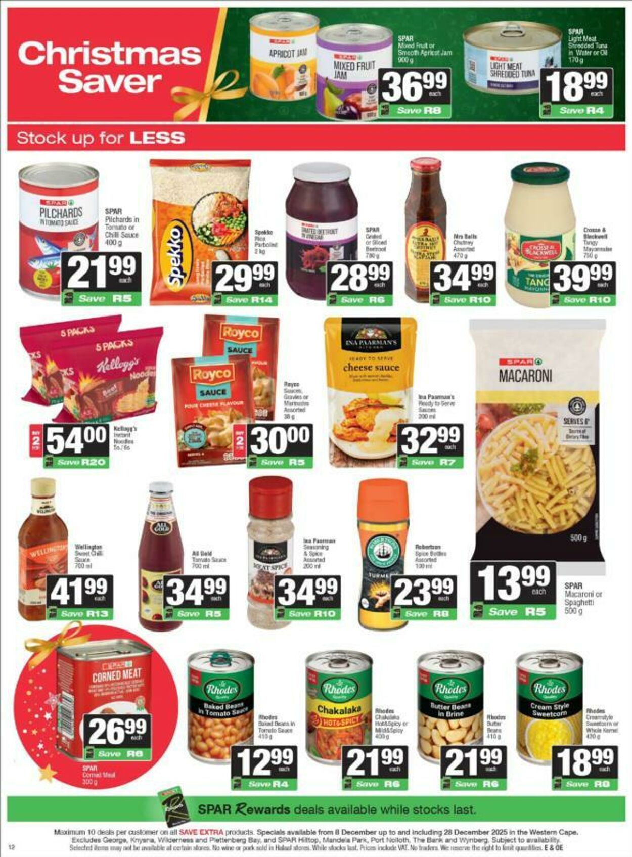 Special Spar 09.12.2025 - 28.12.2025