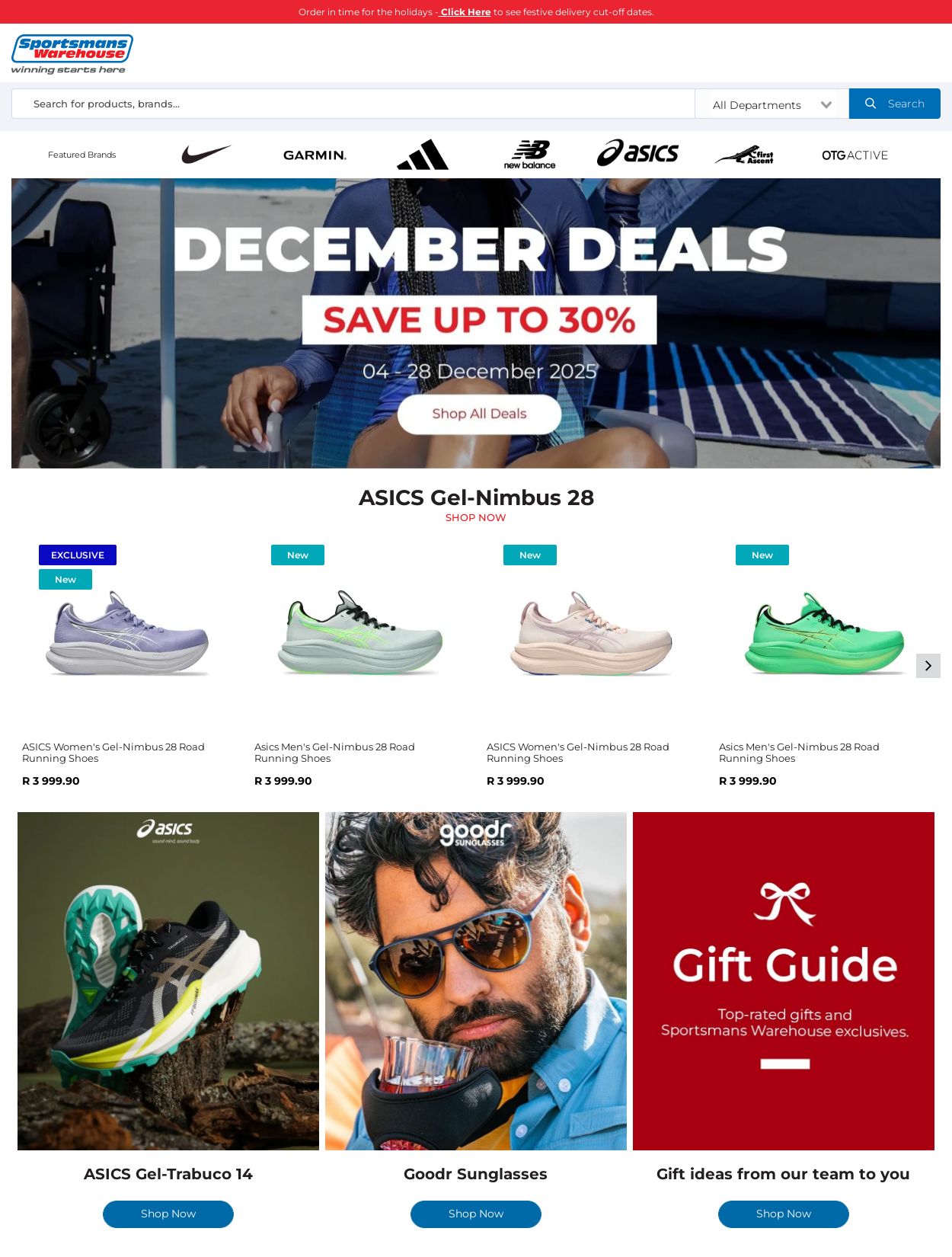 Special Sportsmans Warehouse 10.12.2025 - 18.12.2025