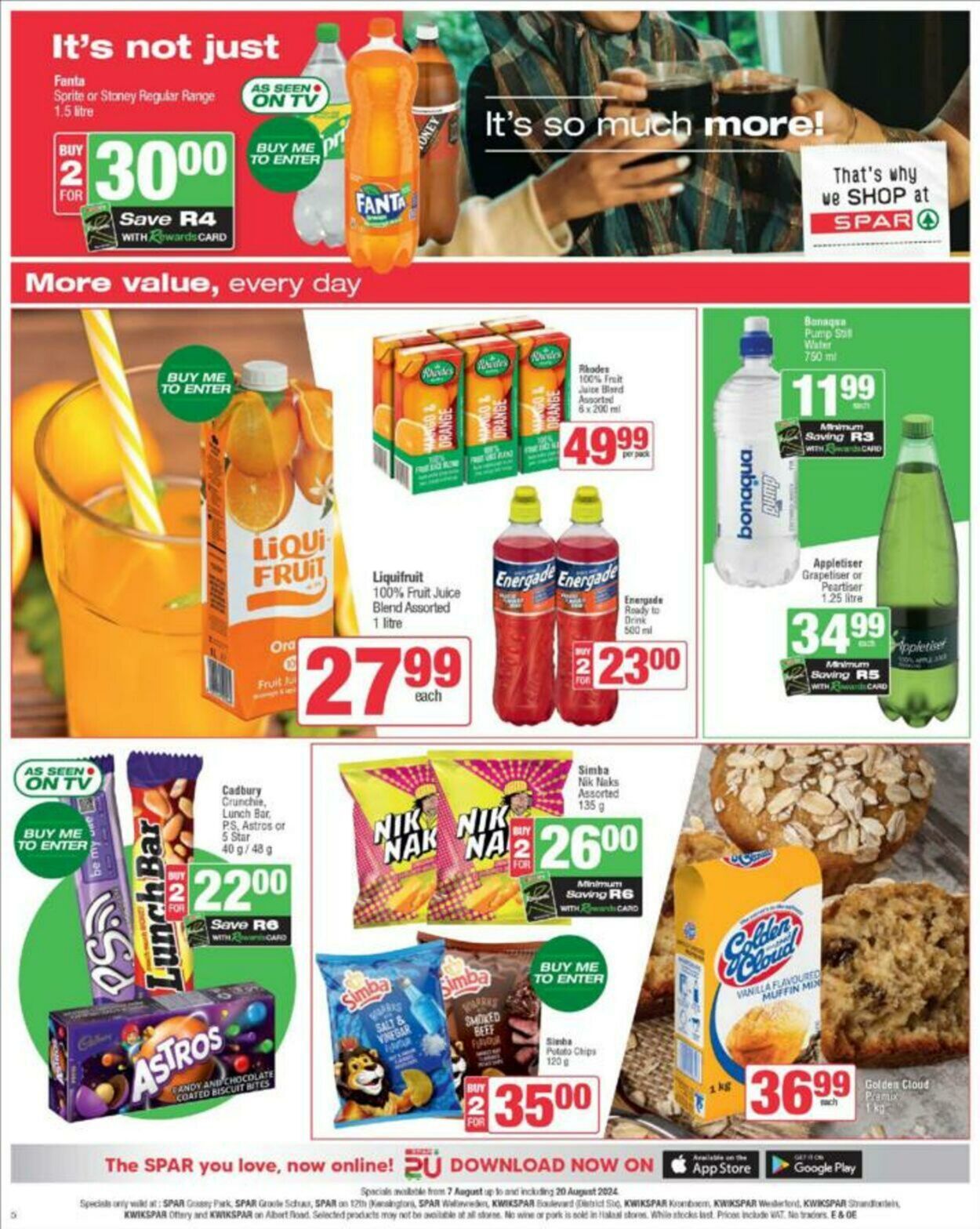 Special SuperSpar 07.08.2024 - 20.08.2024