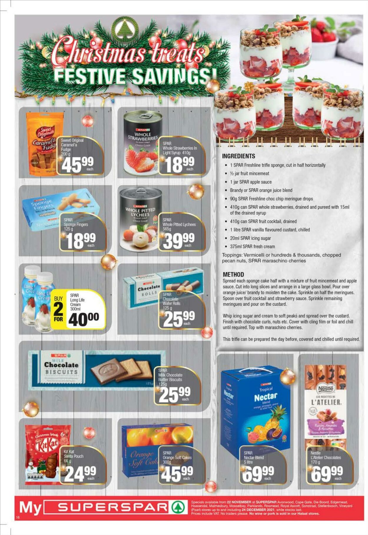 Special SuperSpar 22.11.2021 - 05.12.2021