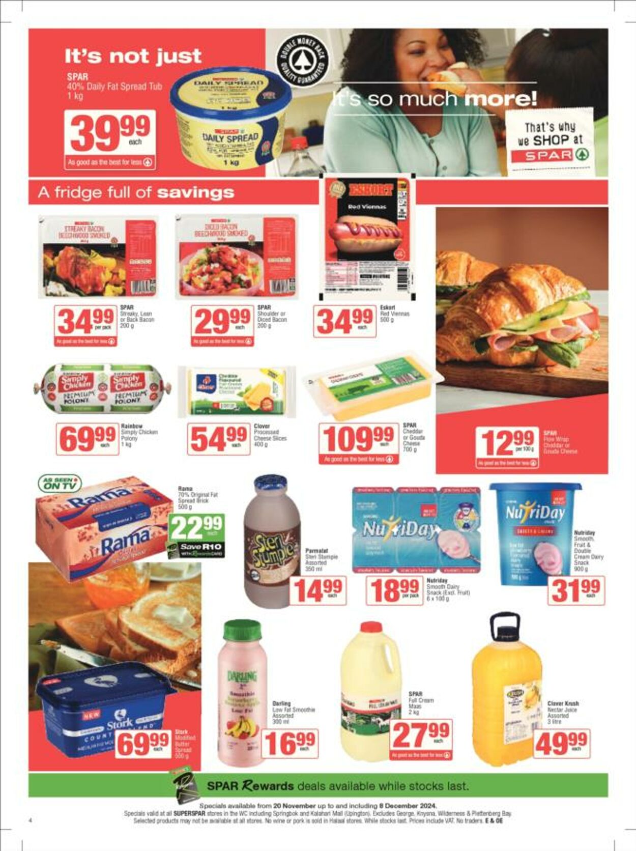 Special SuperSpar 20.11.2024 - 08.12.2024