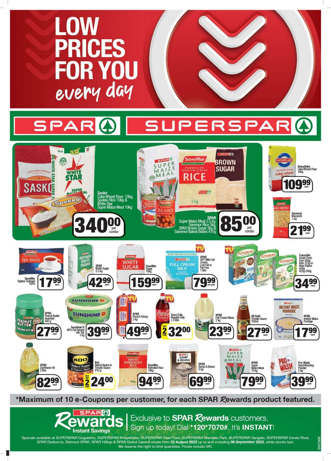 Special SuperSpar 22.08.2022 - 06.09.2022