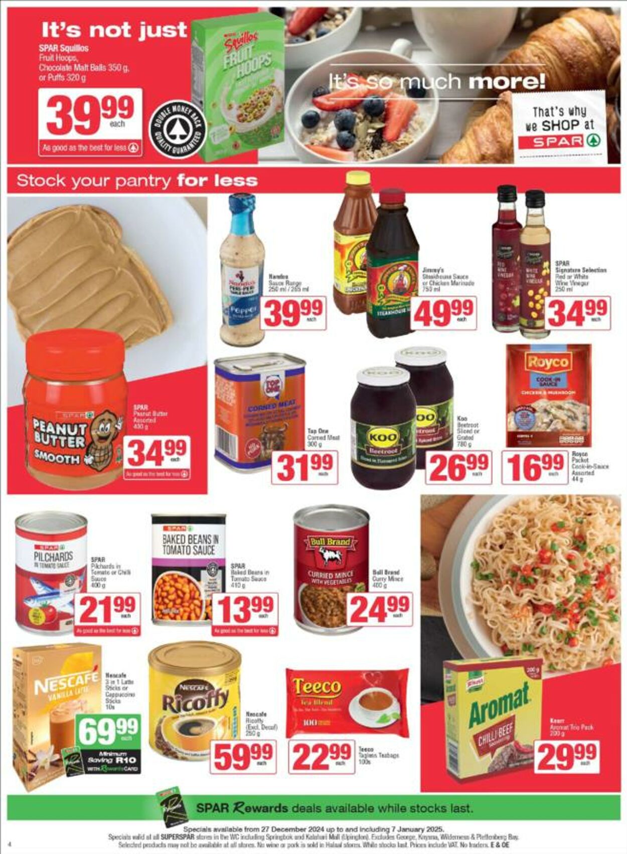 Special SuperSpar 30.12.2024 - 07.01.2025