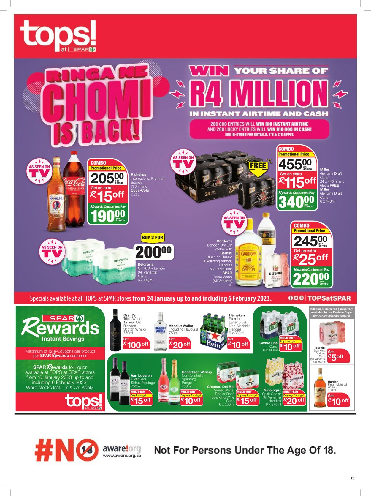 Special SuperSpar 24.01.2023 - 05.02.2023