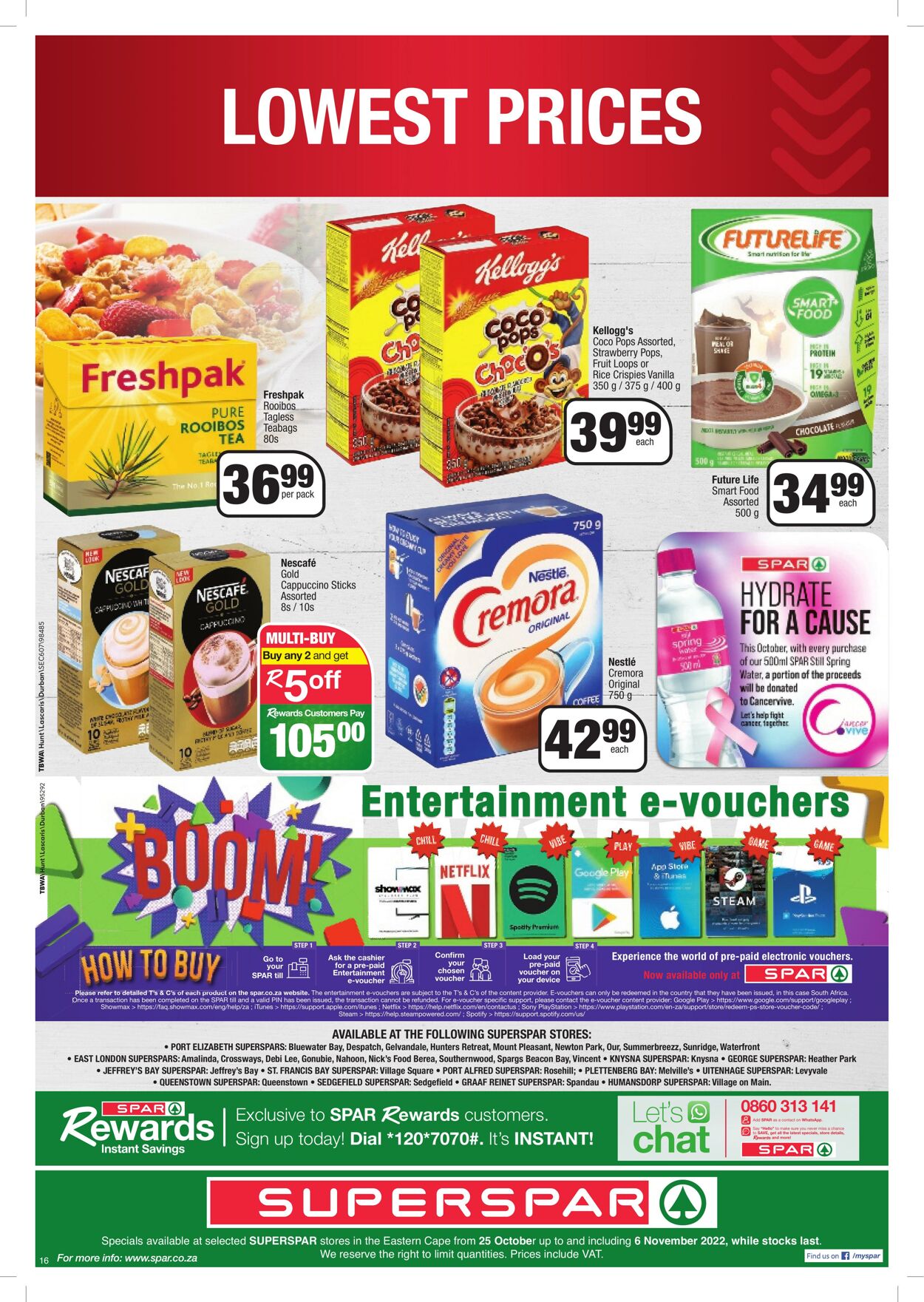 Special SuperSpar 25.10.2022 - 06.11.2022