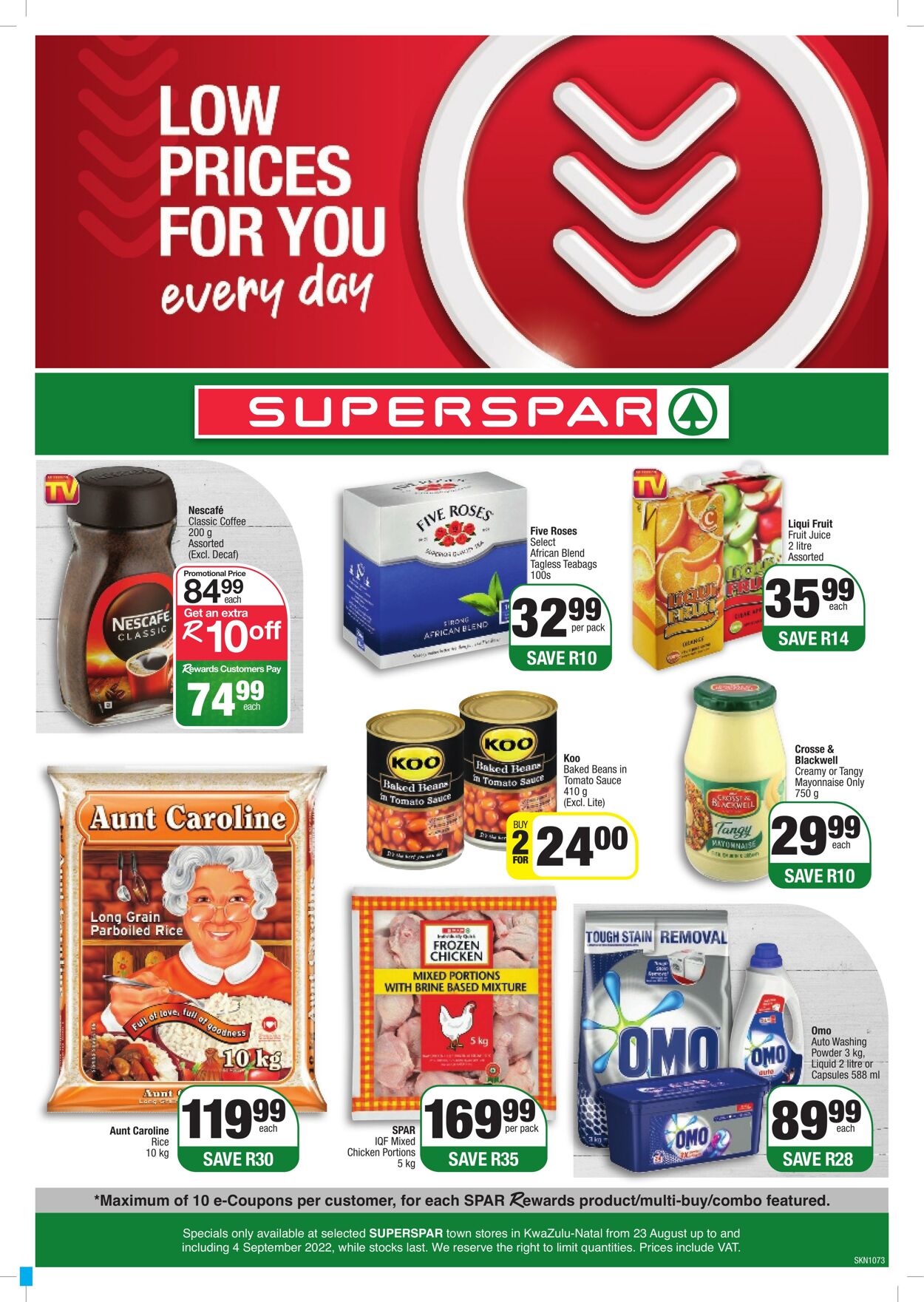 Special SuperSpar 23.08.2022 - 04.09.2022