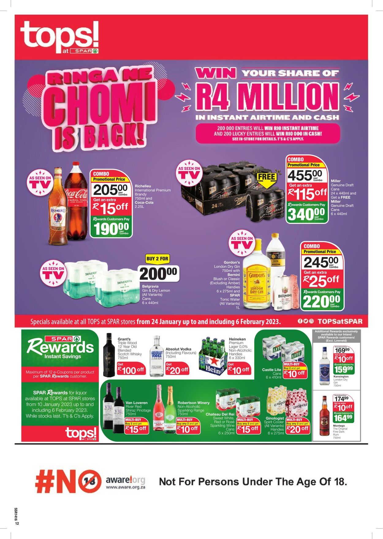 Special SuperSpar 24.01.2023 - 06.02.2023