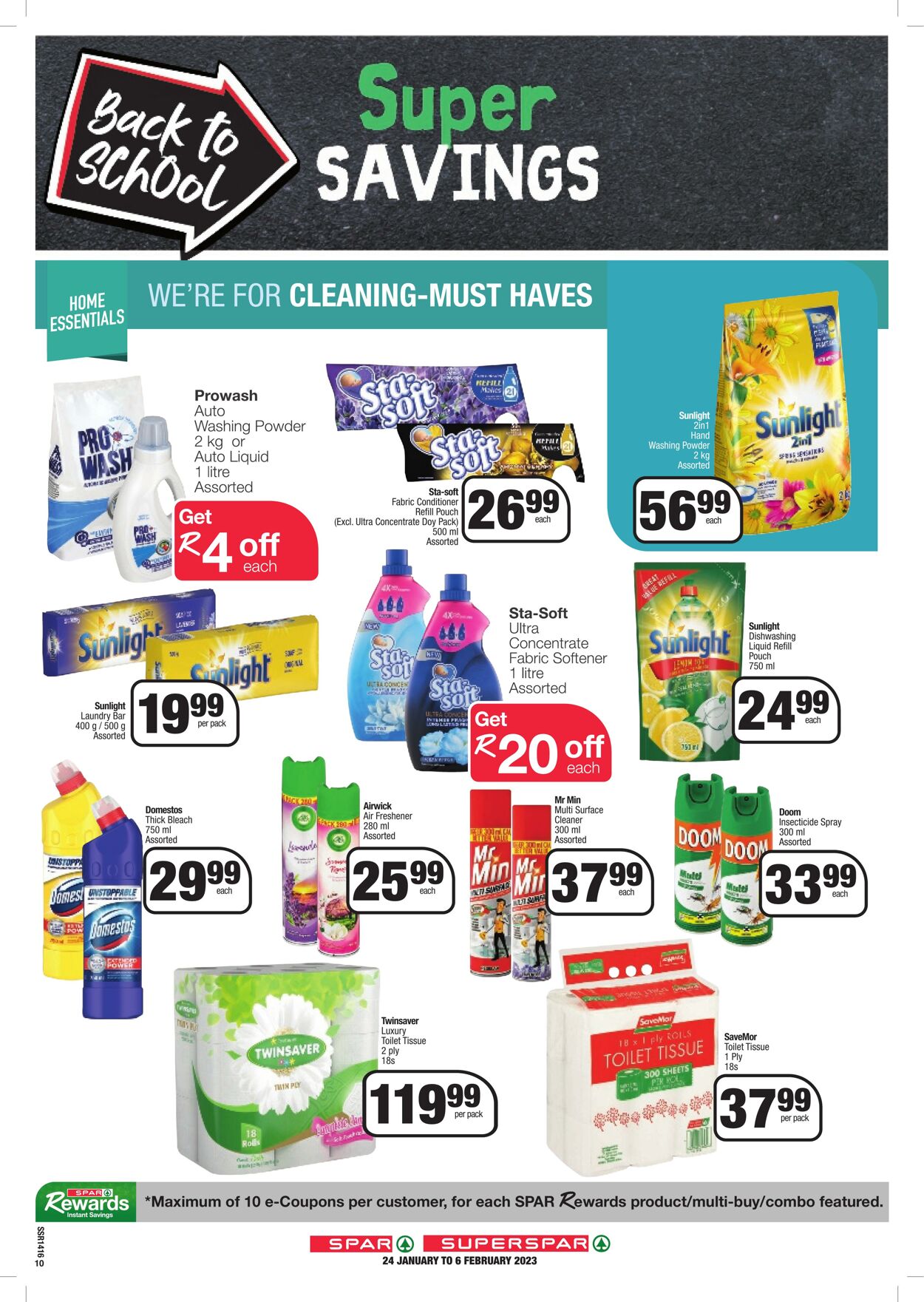 Special SuperSpar 24.01.2023 - 06.02.2023