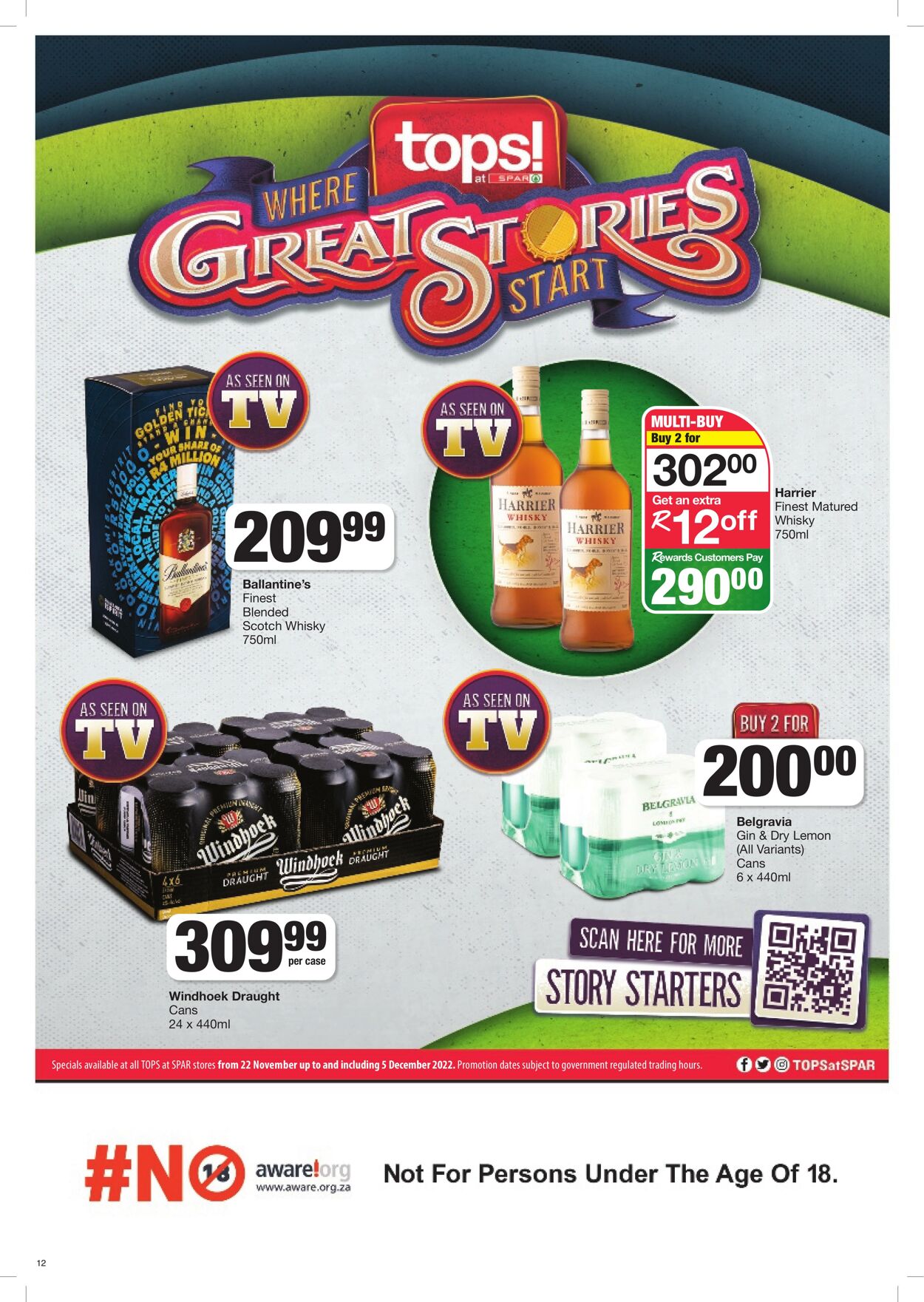 Special SuperSpar 22.11.2022 - 05.12.2022