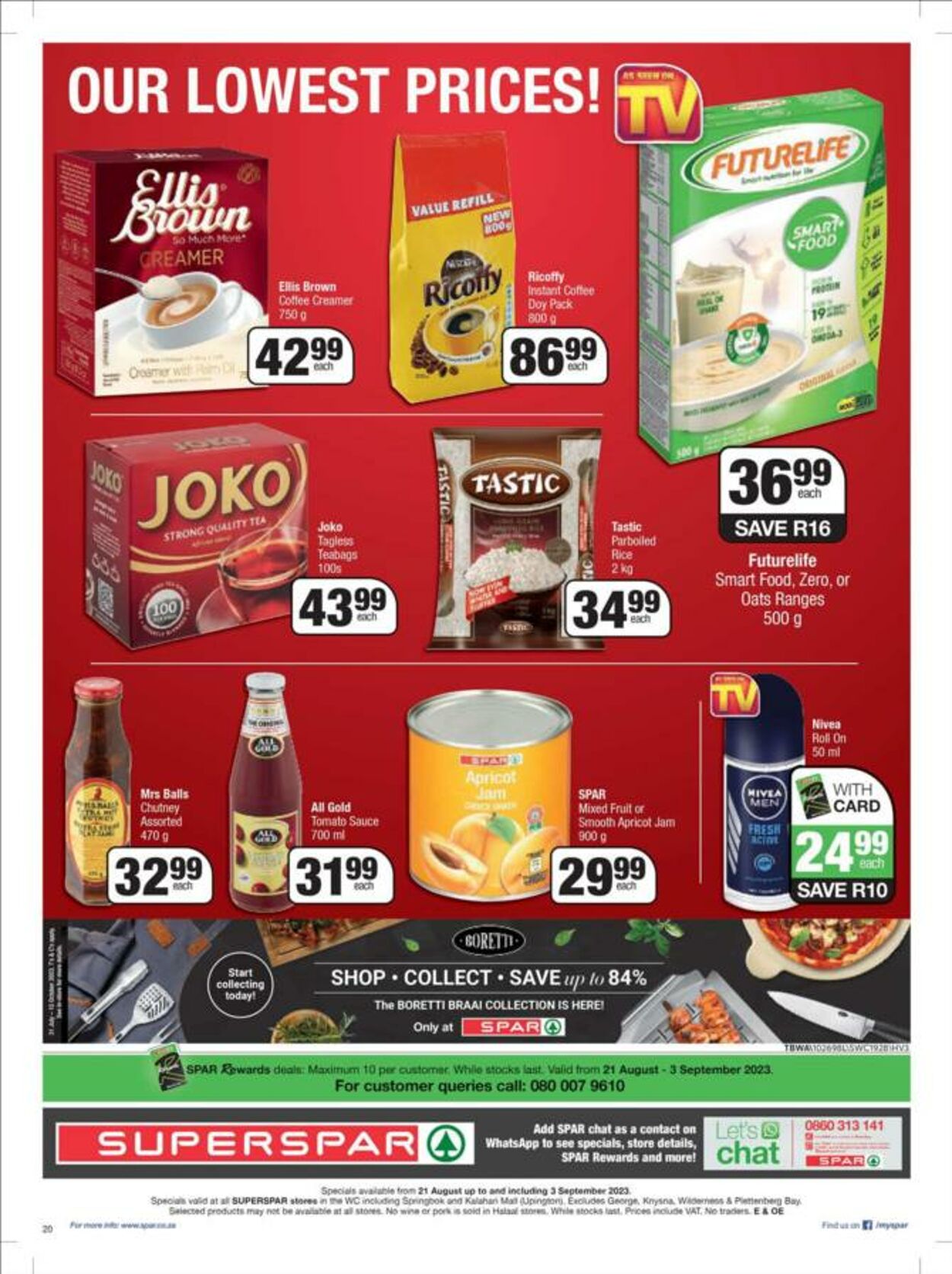 Special SuperSpar 21.08.2023 - 03.09.2023