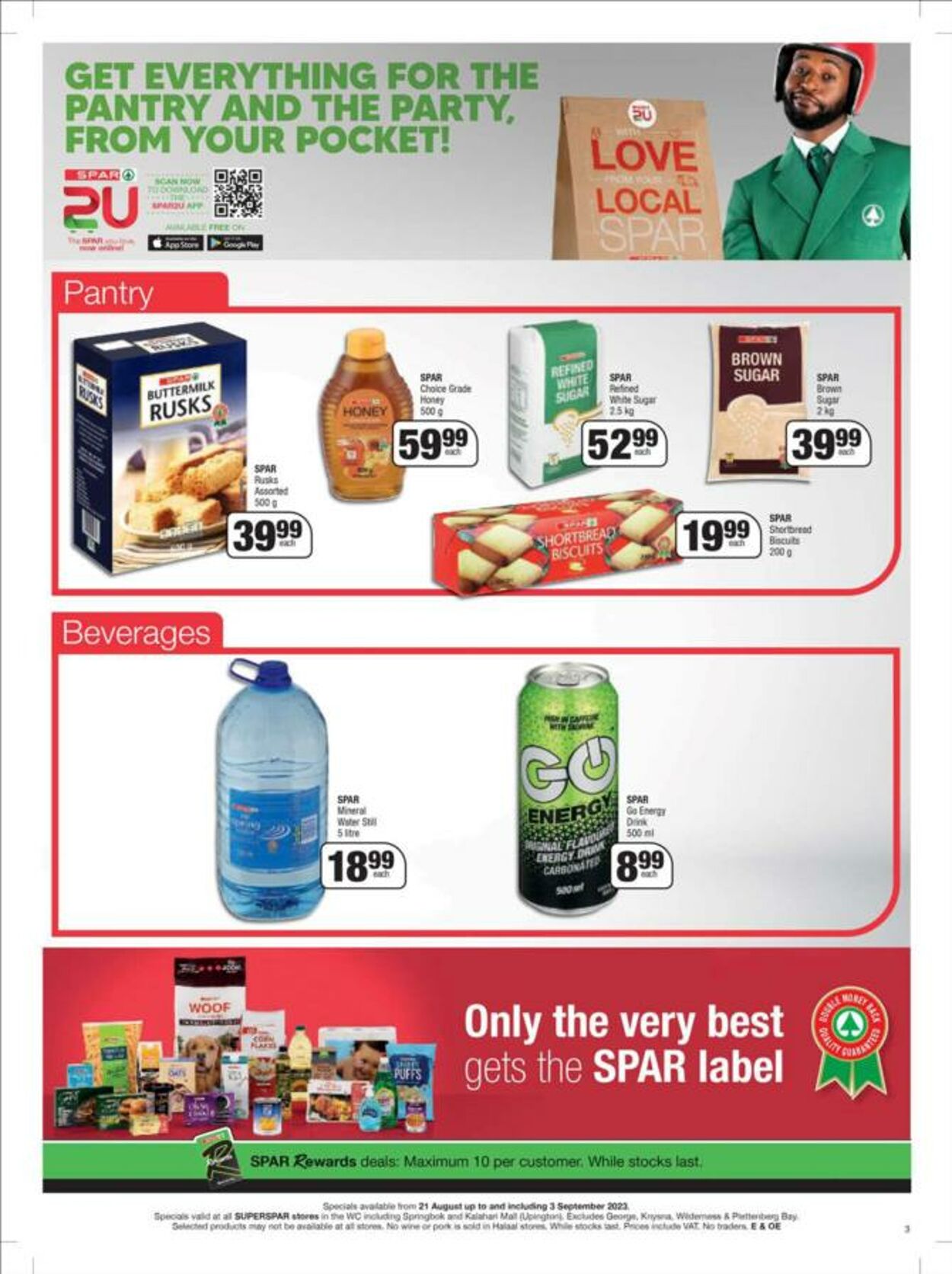 Special SuperSpar 21.08.2023 - 03.09.2023