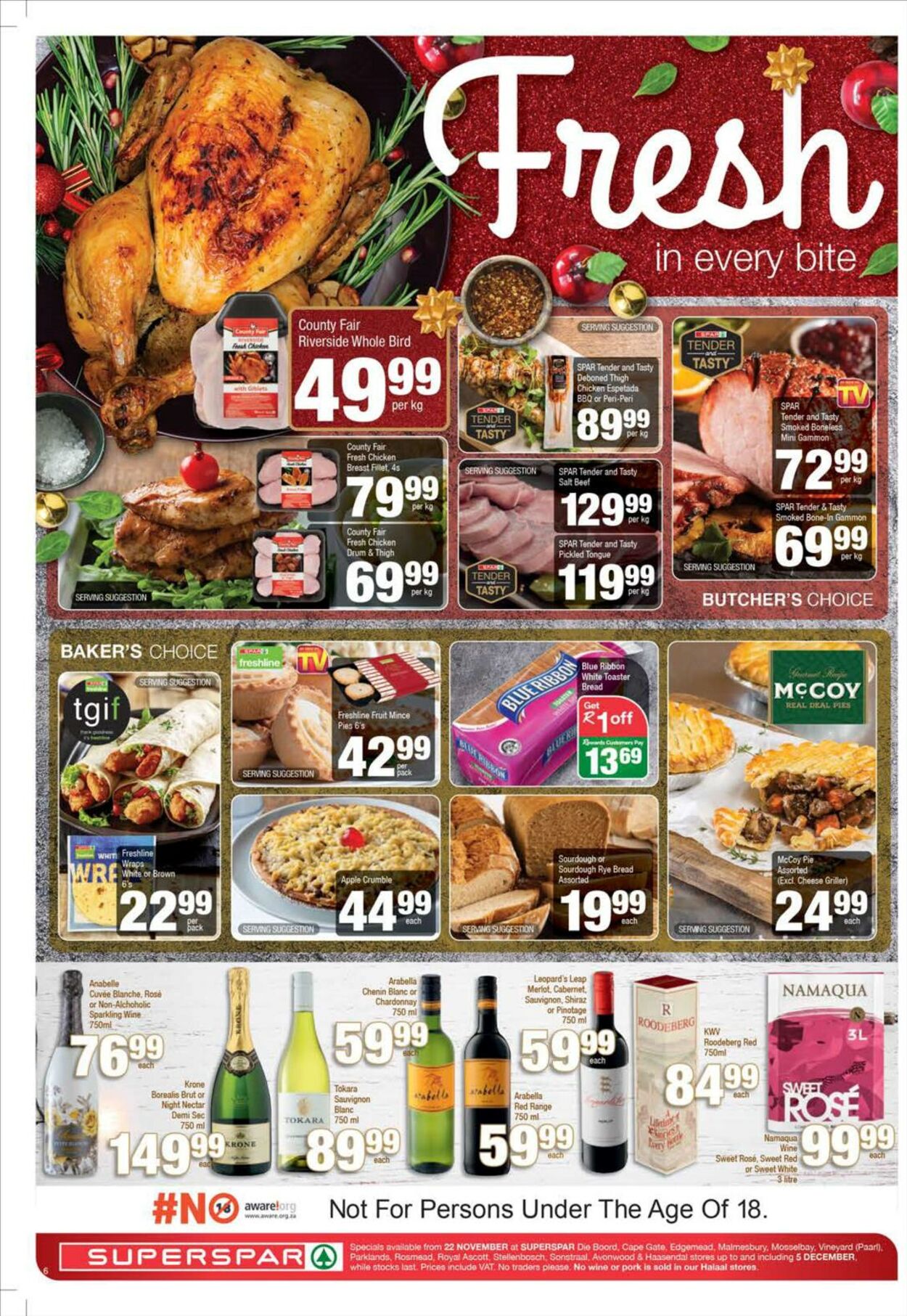 Special SuperSpar 22.11.2021 - 05.12.2021