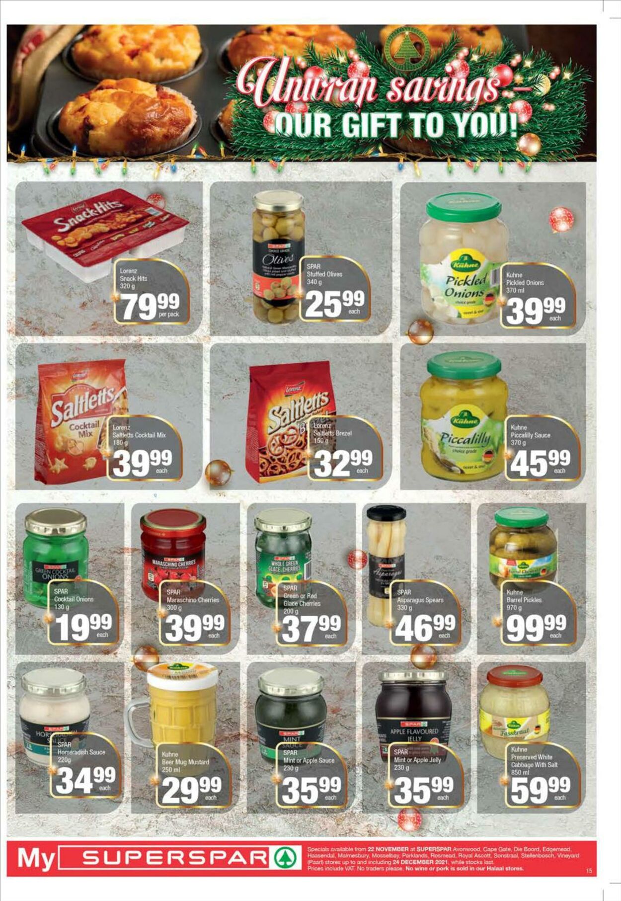 Special SuperSpar 22.11.2021 - 05.12.2021