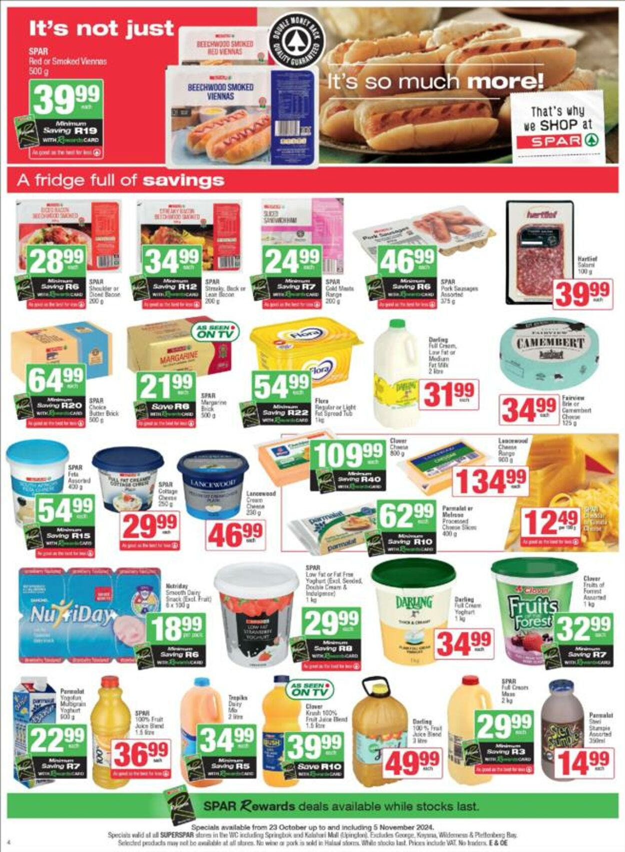 Special SuperSpar 23.10.2024 - 05.11.2024