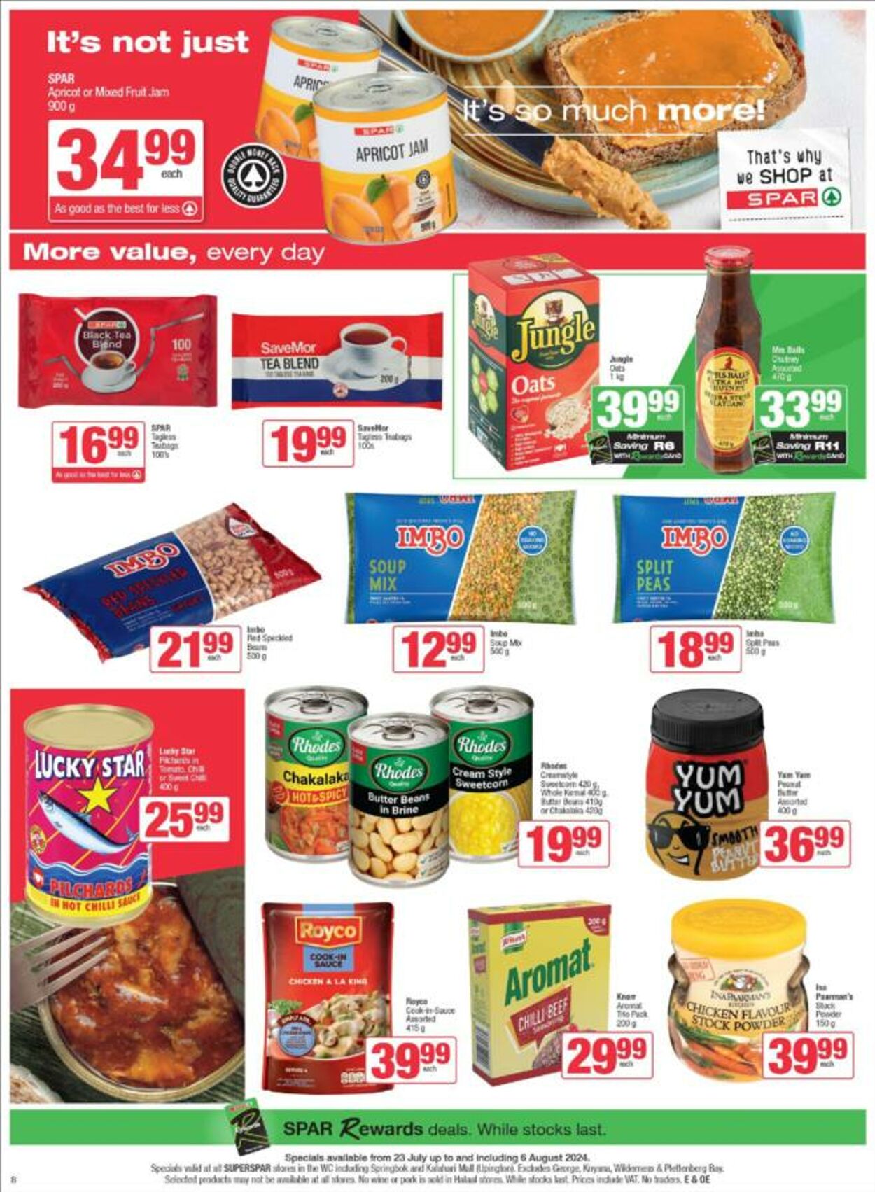 Special SuperSpar 23.07.2024 - 06.08.2024