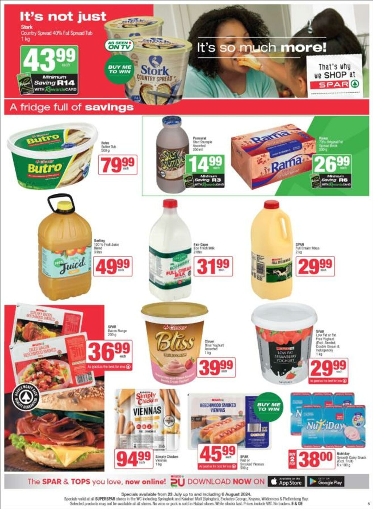 Special SuperSpar 23.07.2024 - 06.08.2024