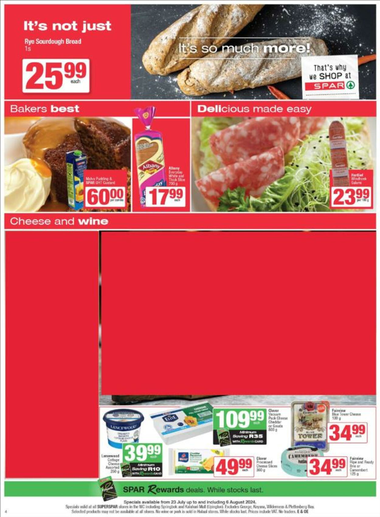 Special SuperSpar 23.07.2024 - 06.08.2024