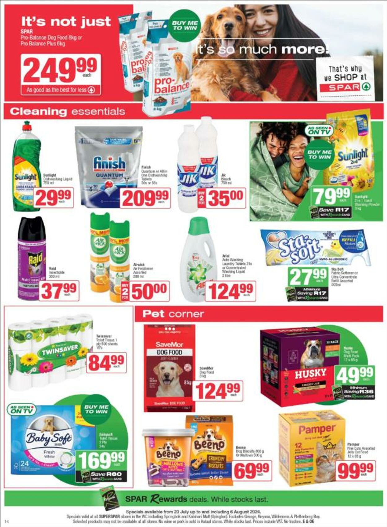 Special SuperSpar 23.07.2024 - 06.08.2024