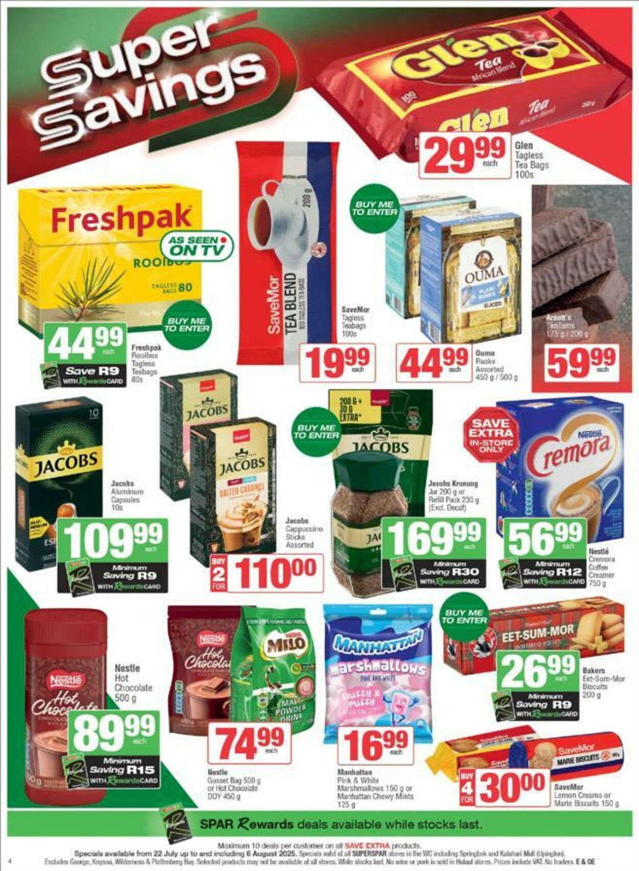 Special SuperSpar 22.07.2025 - 06.08.2025