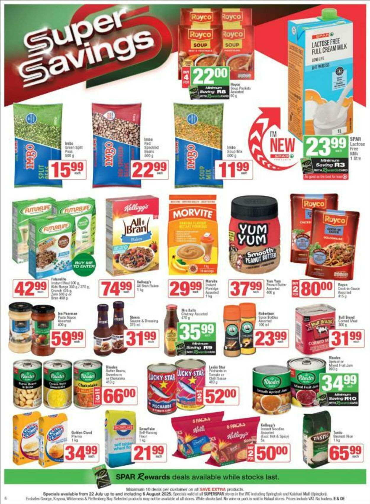 Special SuperSpar 22.07.2025 - 06.08.2025