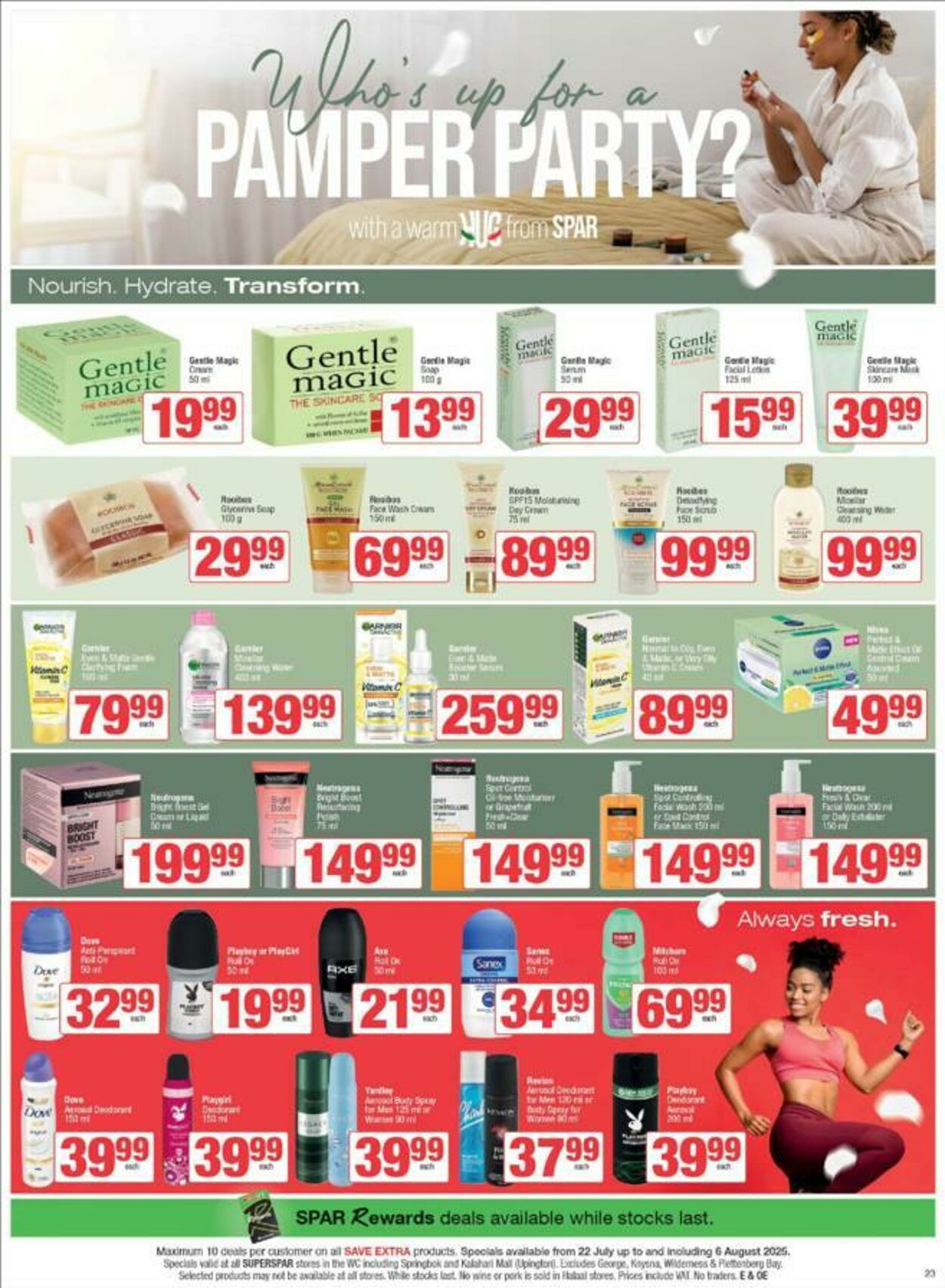 Special SuperSpar 22.07.2025 - 06.08.2025
