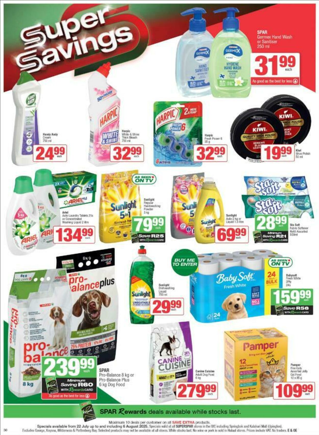 Special SuperSpar 22.07.2025 - 06.08.2025