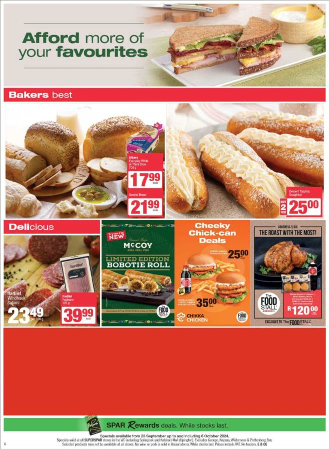 Special SuperSpar 23.09.2024 - 06.10.2024