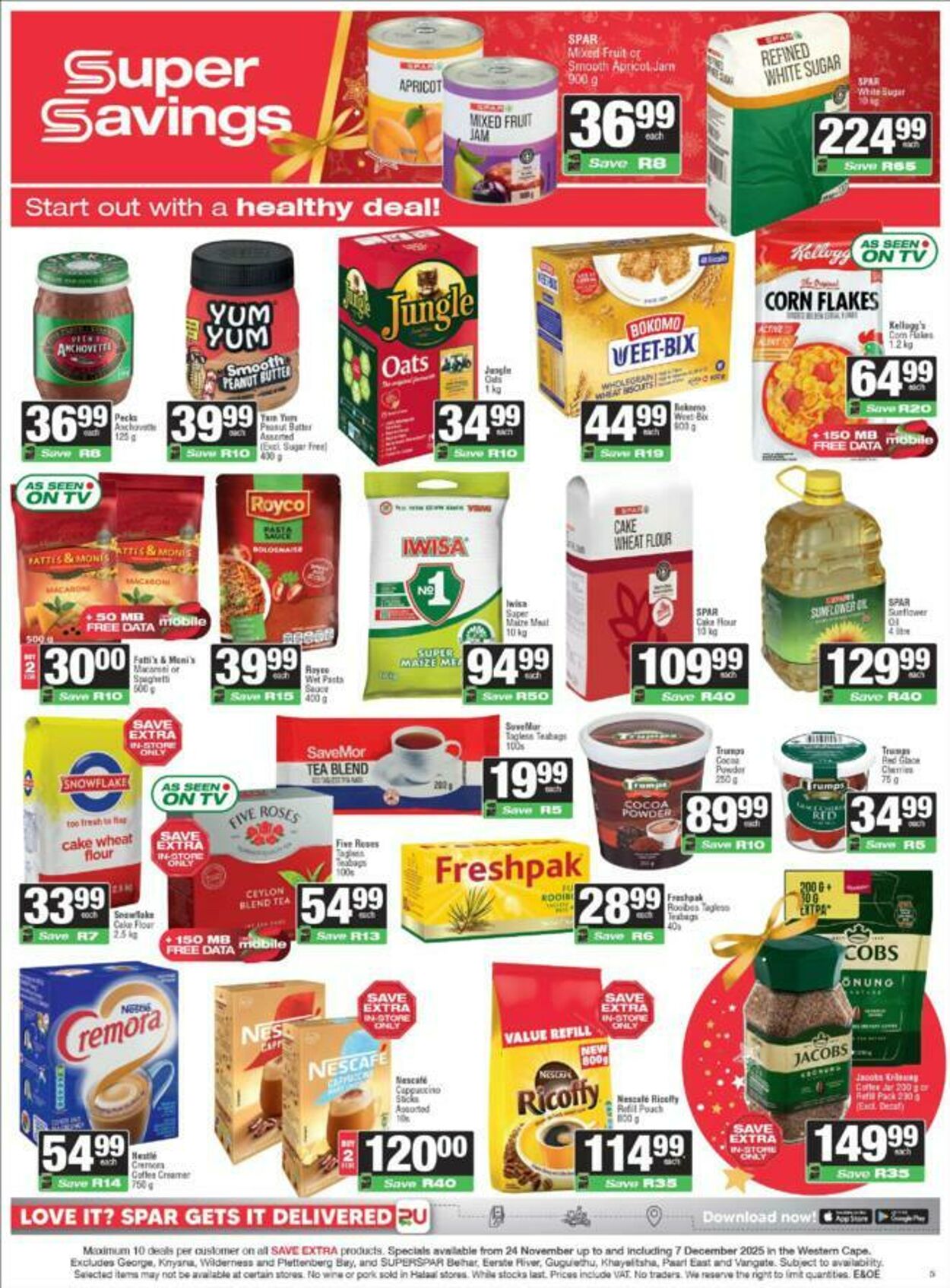 Special SuperSpar 24.11.2025 - 07.12.2025