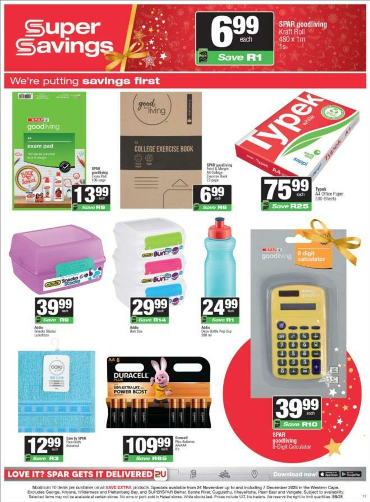 Special SuperSpar 24.11.2025 - 07.12.2025