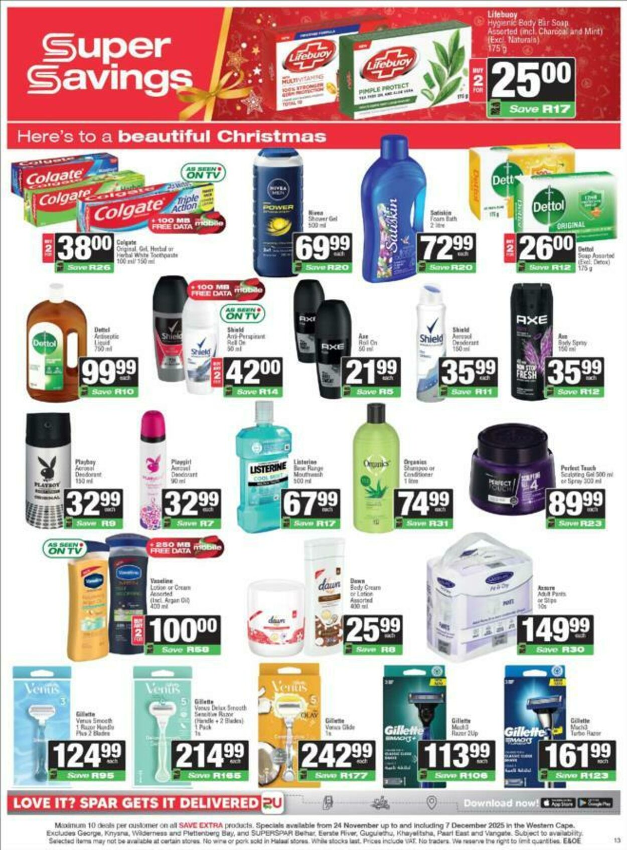 Special SuperSpar 24.11.2025 - 07.12.2025