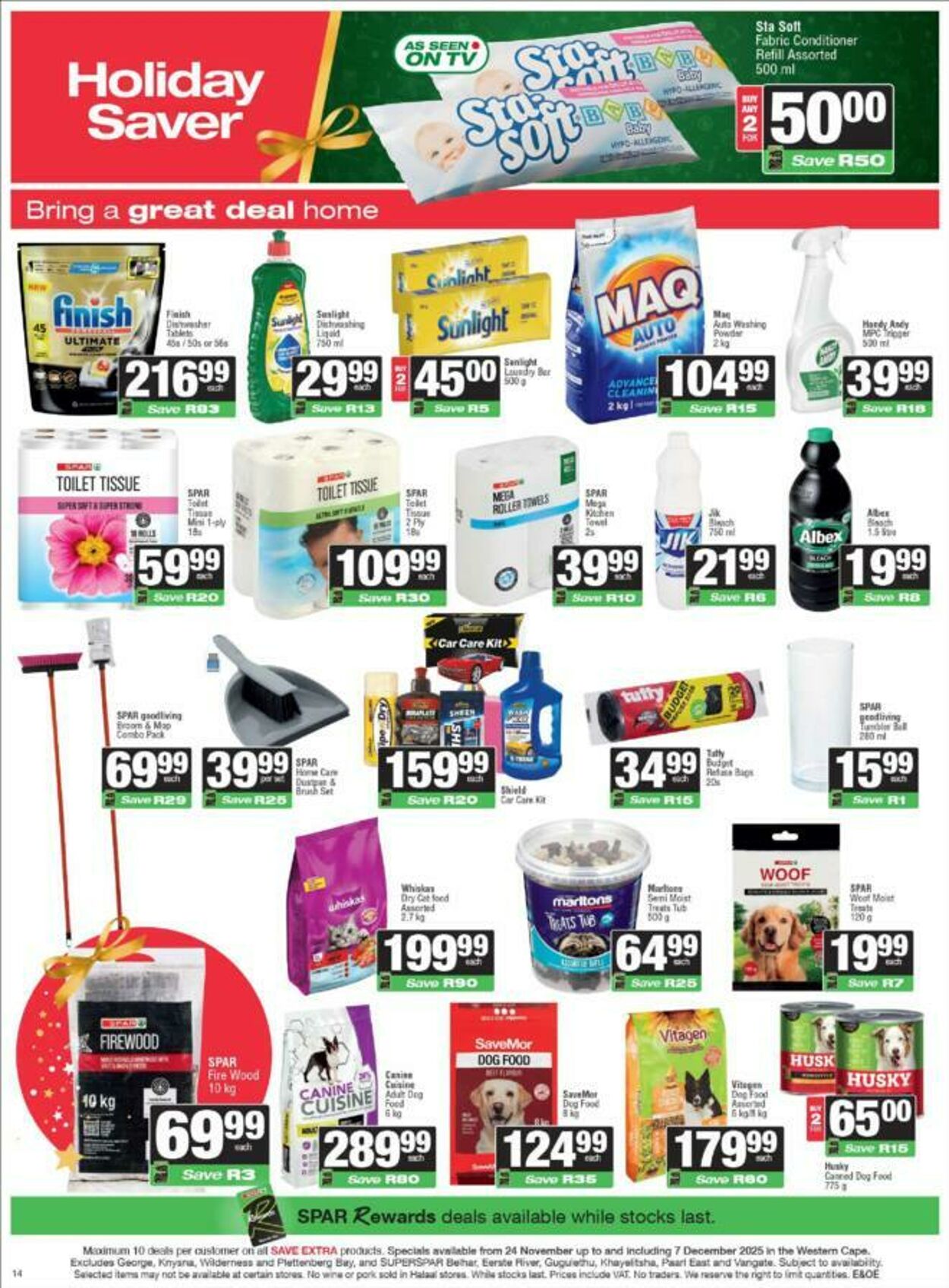 Special SuperSpar 24.11.2025 - 07.12.2025