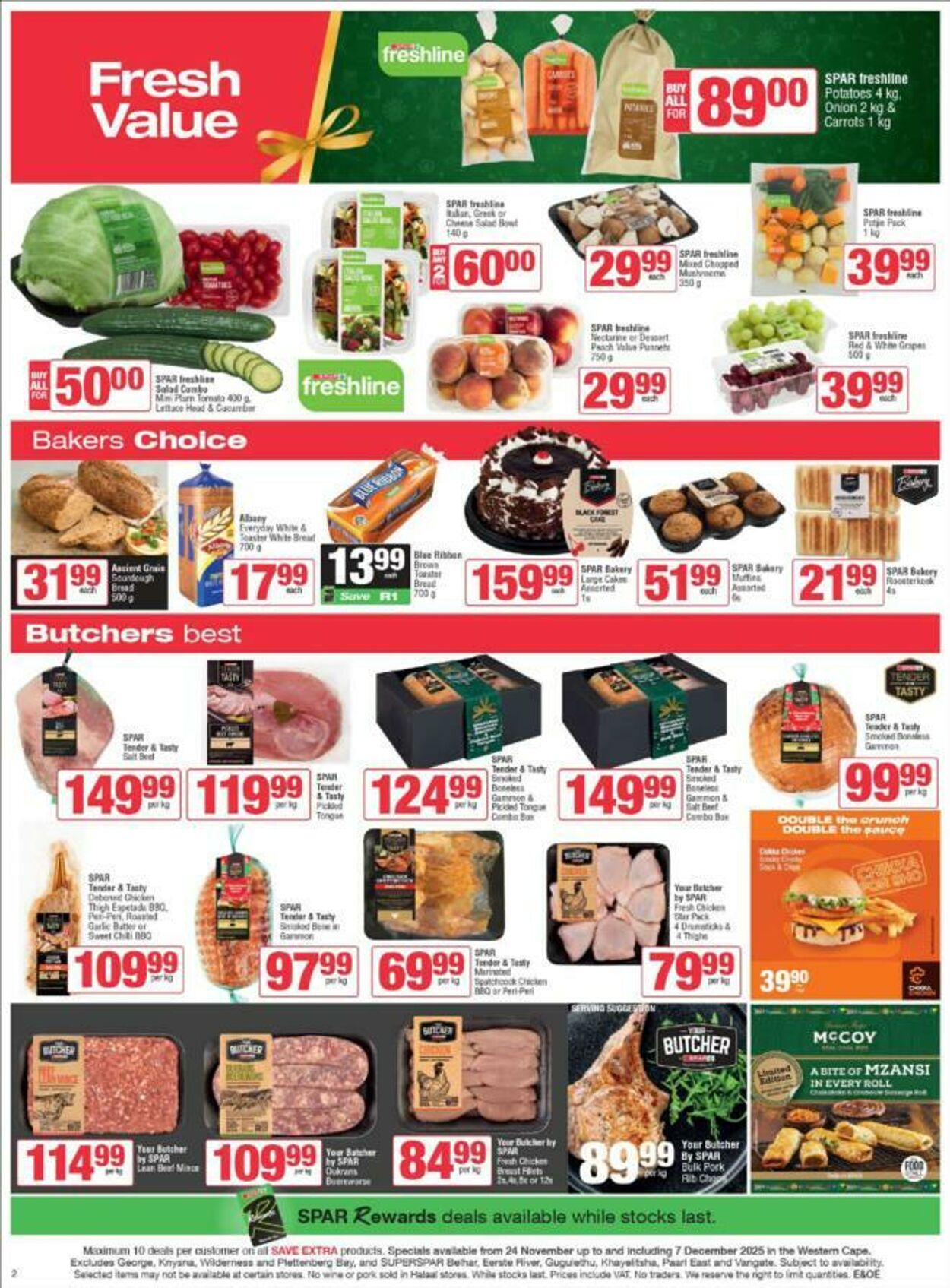 Special SuperSpar 24.11.2025 - 07.12.2025