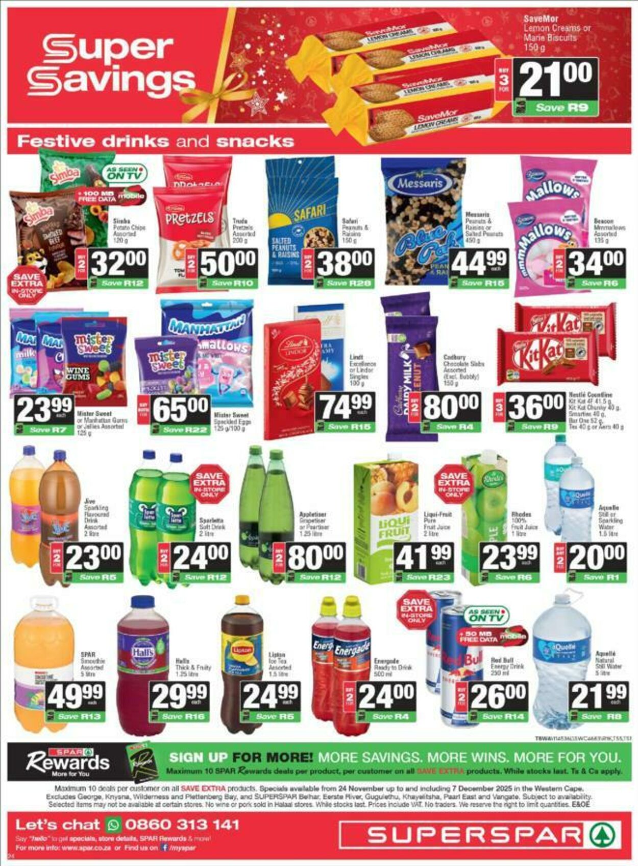 Special SuperSpar 24.11.2025 - 07.12.2025