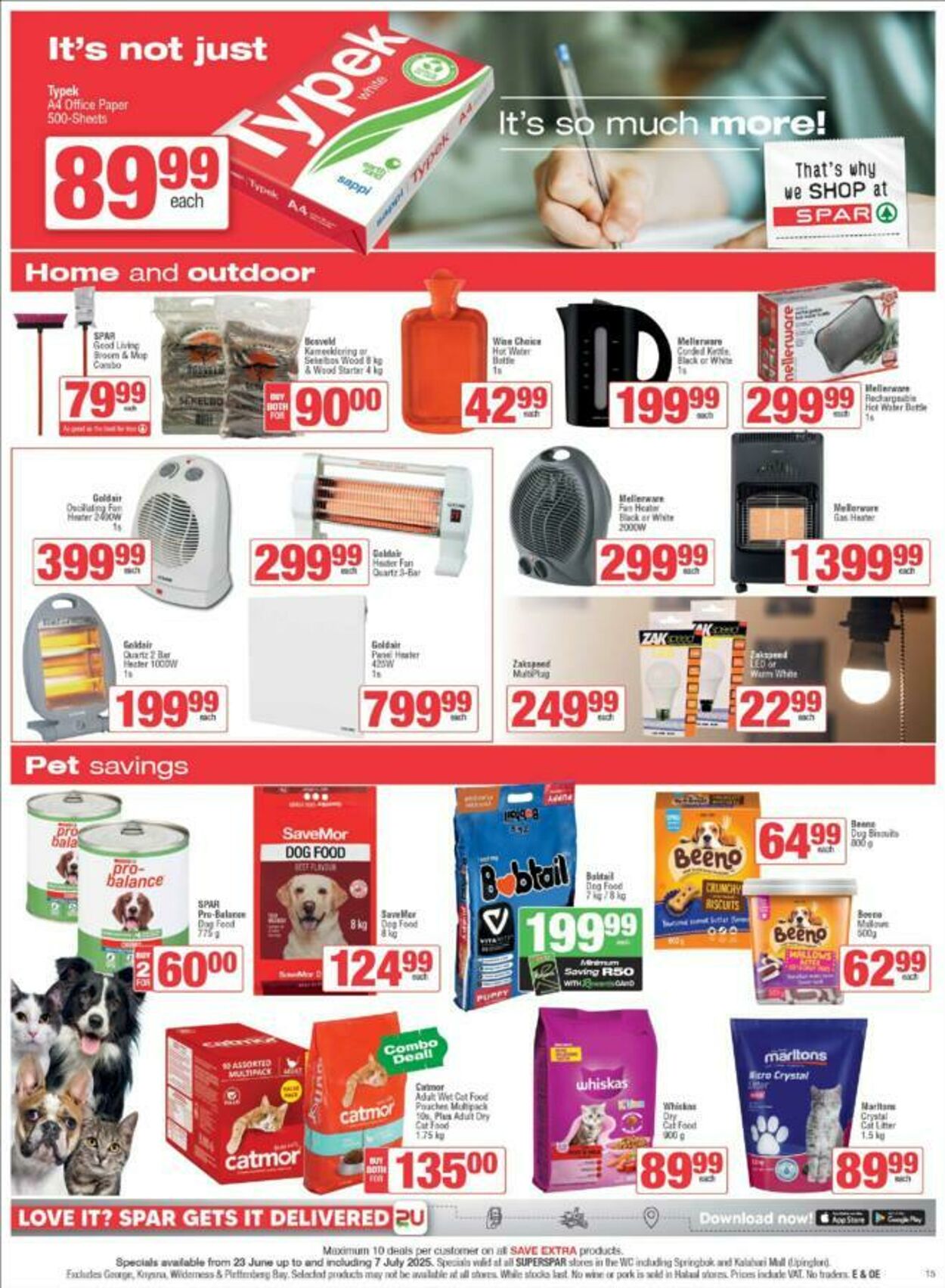 Special SuperSpar 23.06.2025 - 07.07.2025