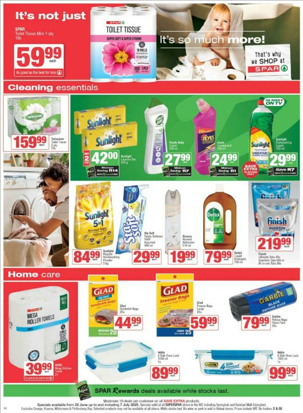 Special SuperSpar 23.06.2025 - 07.07.2025