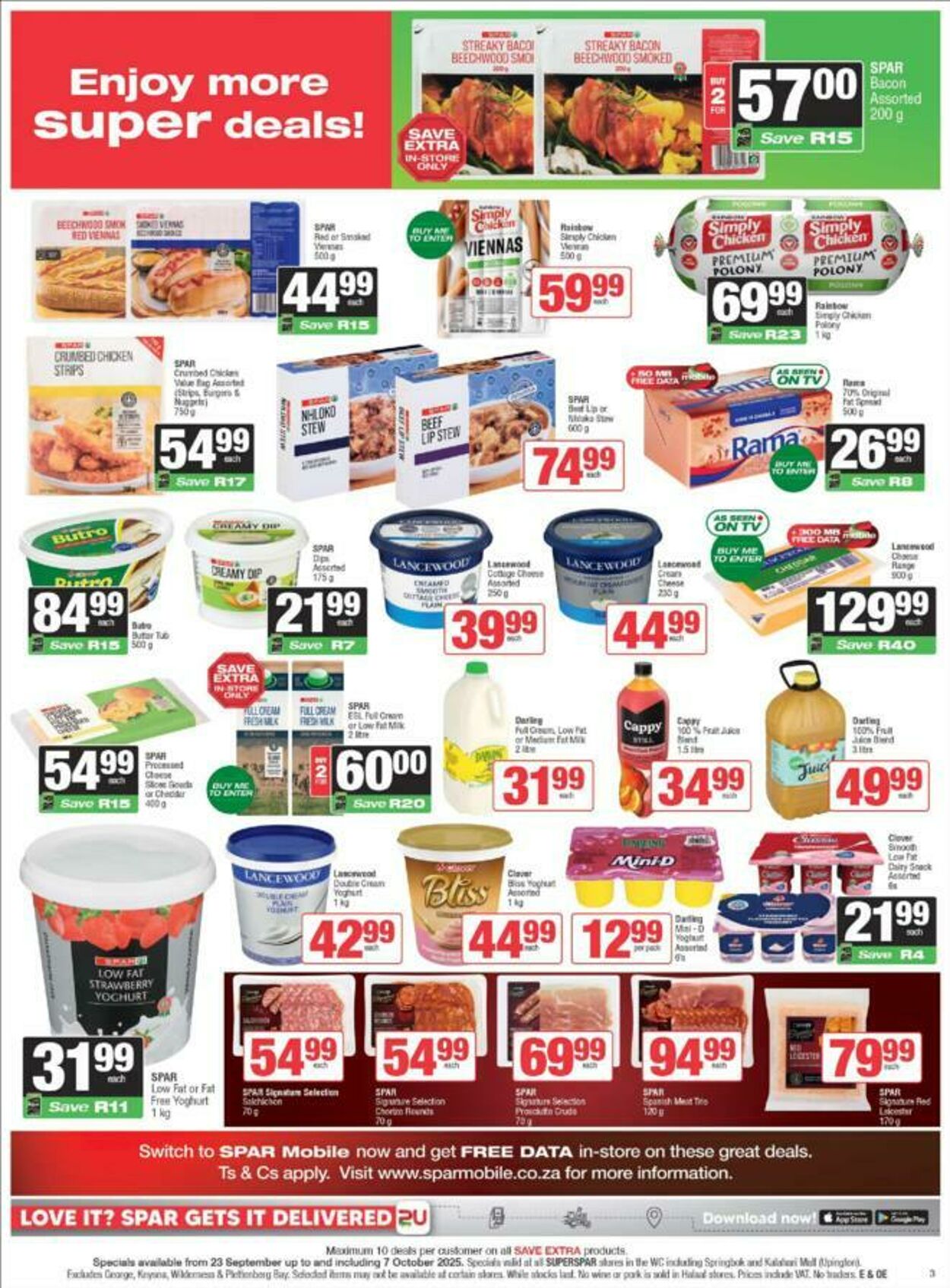 Special SuperSpar 23.09.2025 - 07.10.2025