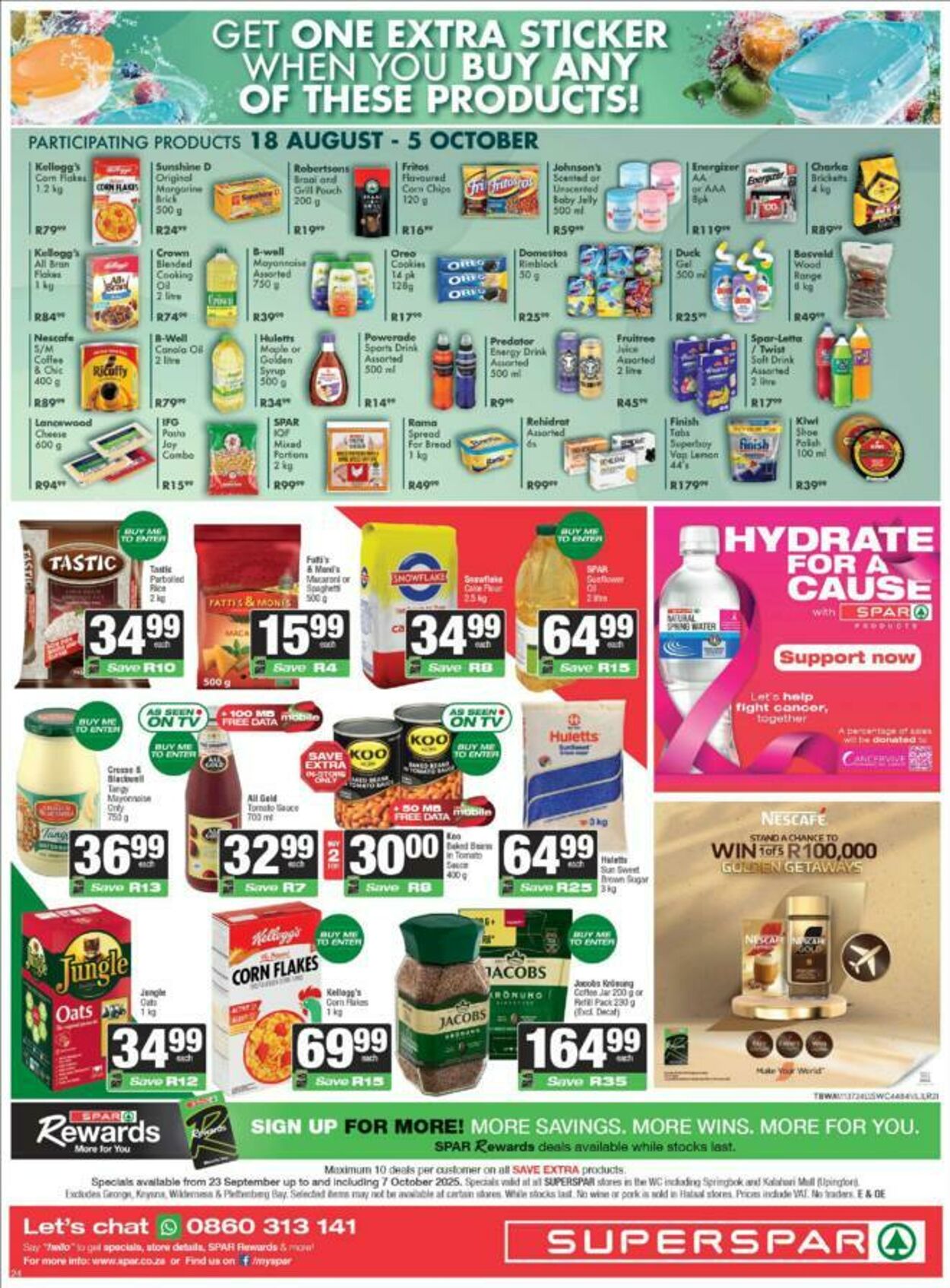 Special SuperSpar 23.09.2025 - 07.10.2025