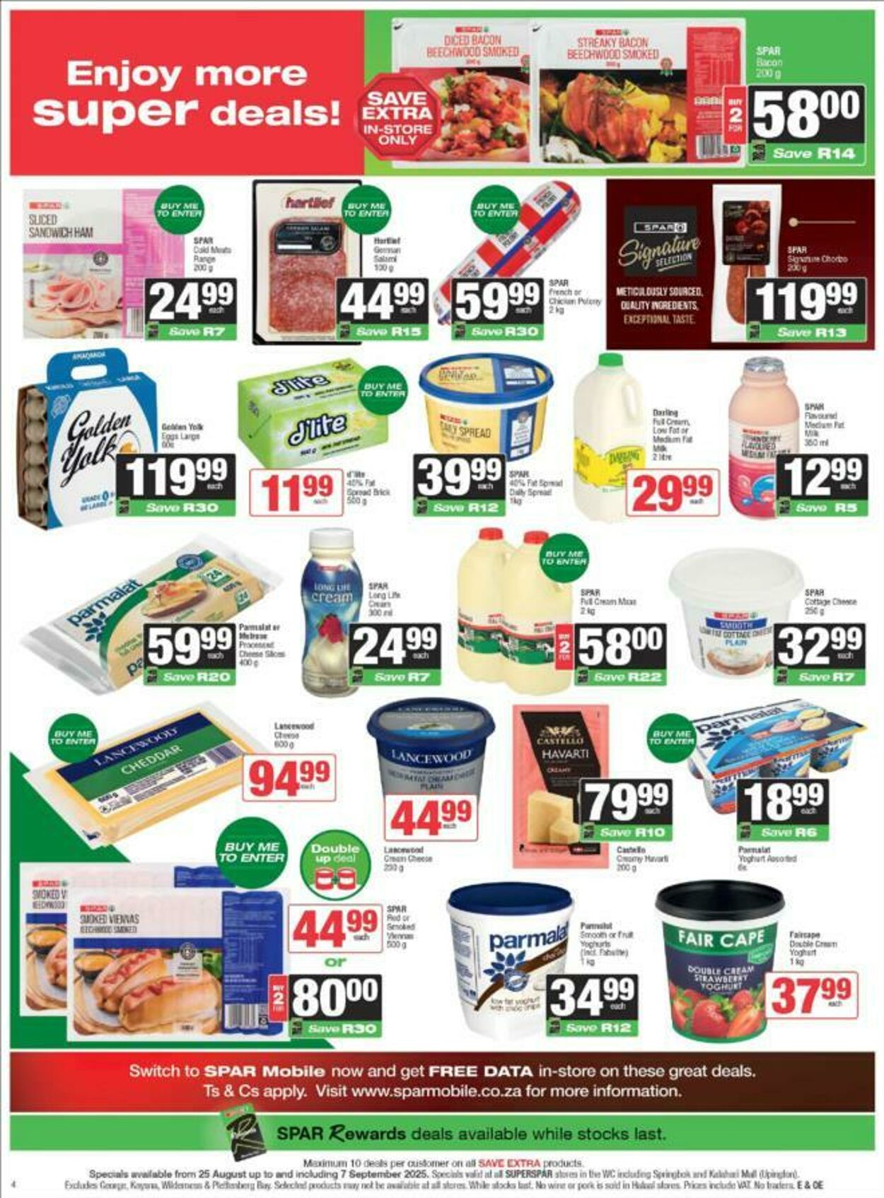 Special SuperSpar 25.08.2025 - 07.09.2025