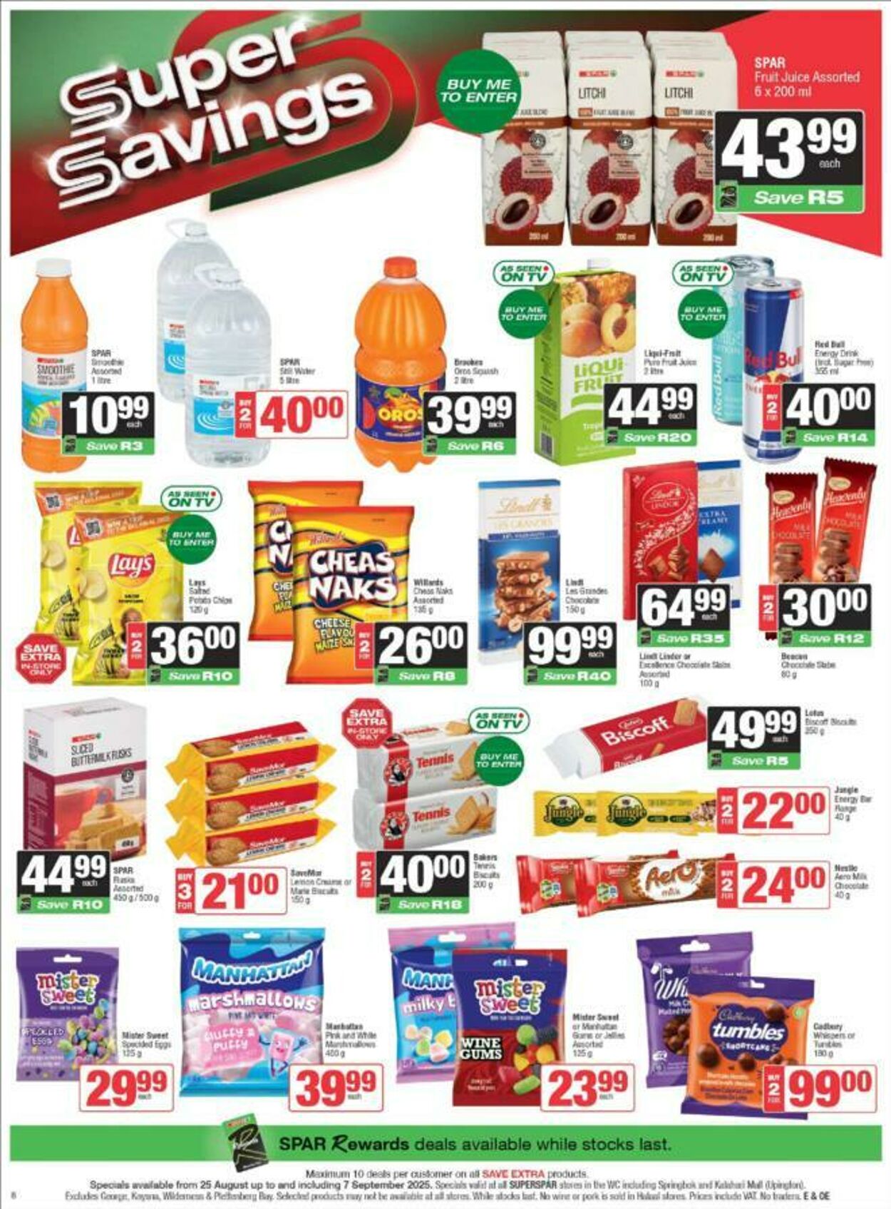 Special SuperSpar 25.08.2025 - 07.09.2025