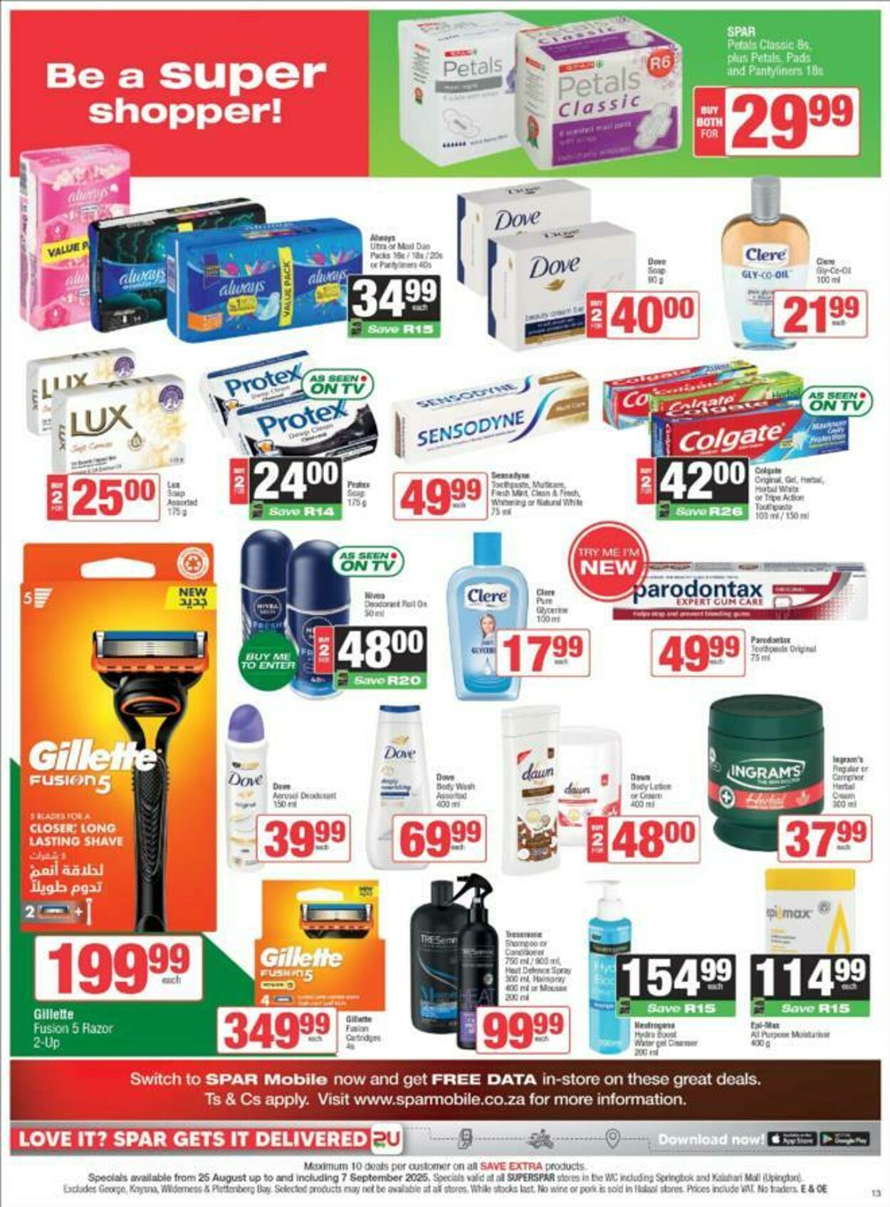 Special SuperSpar 25.08.2025 - 07.09.2025