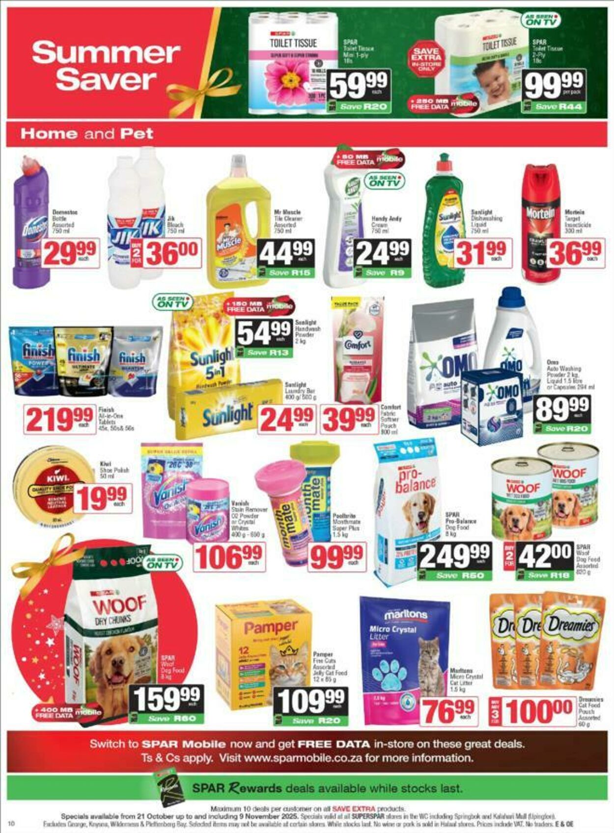 Special SuperSpar 22.10.2025 - 09.11.2025