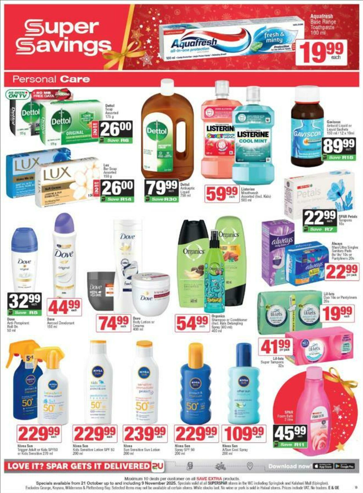 Special SuperSpar 22.10.2025 - 09.11.2025