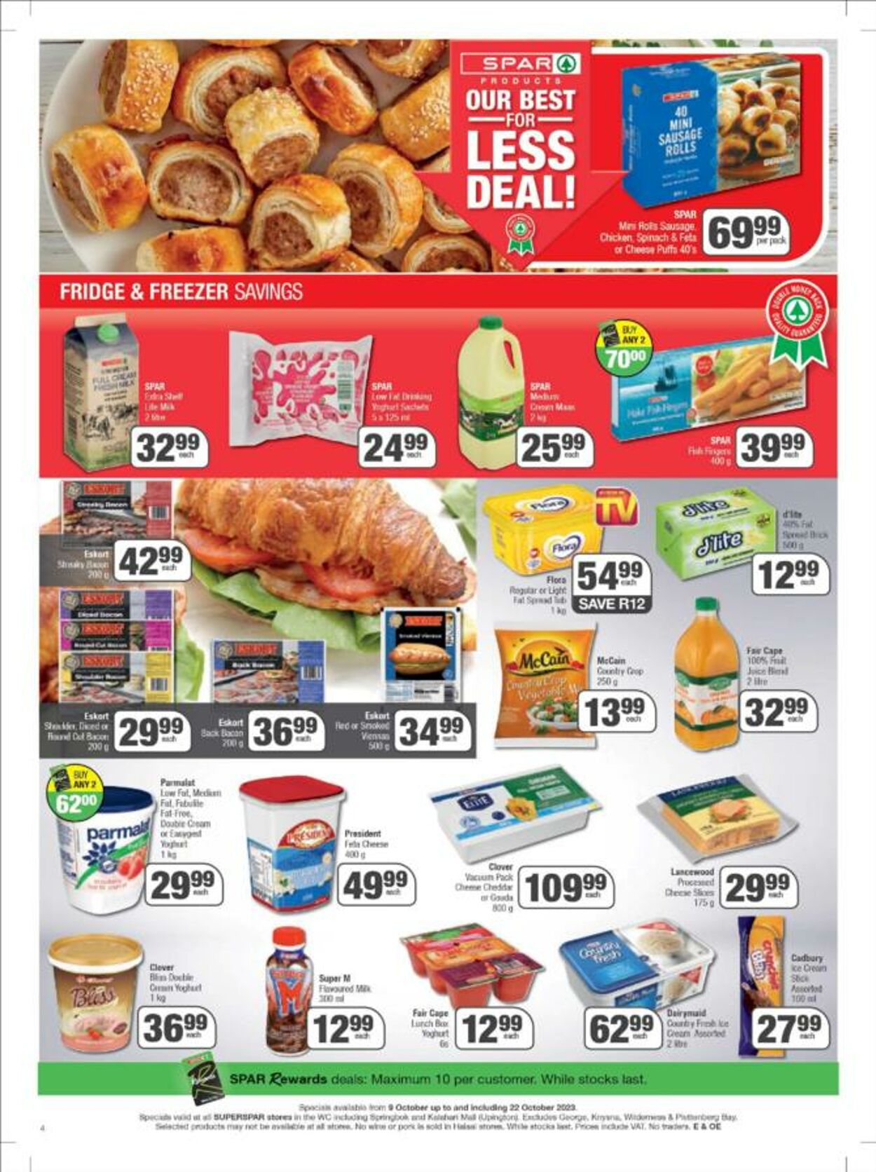 Superspar Promotional Leaflet - Valid From 10.10 To 22.10 - Page Nb 7 