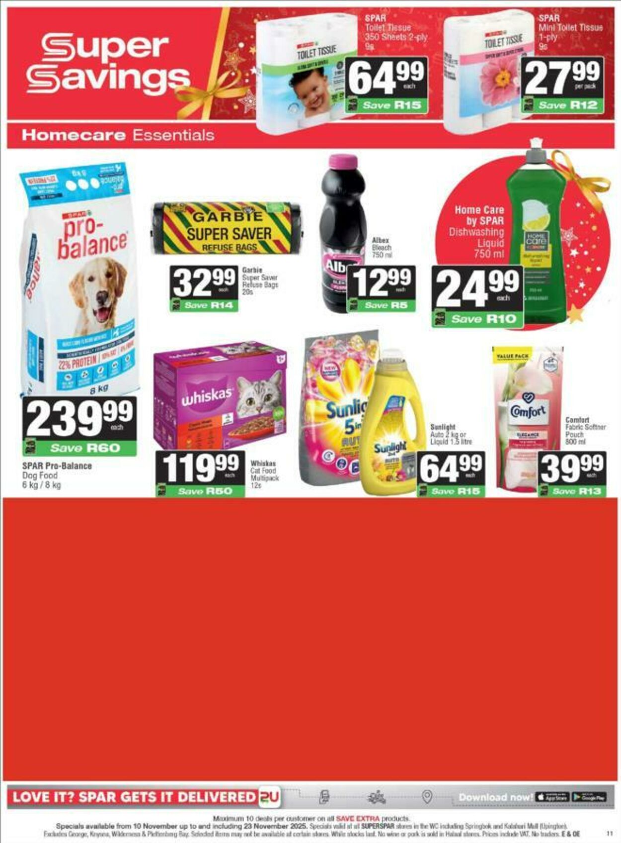 Special SuperSpar 11.11.2025 - 23.11.2025