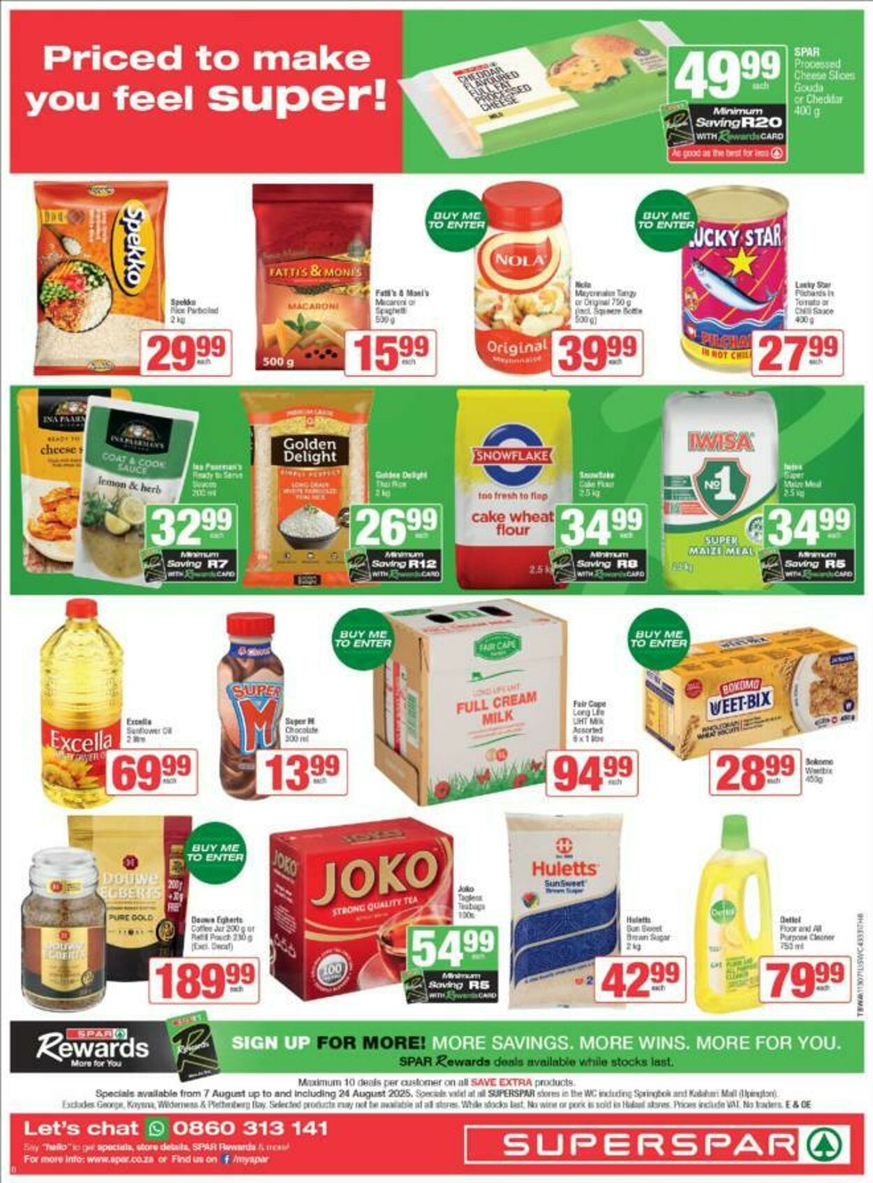 Special SuperSpar 07.08.2025 - 24.08.2025